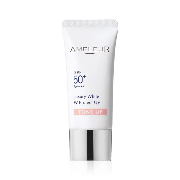 包順豐 日本 Ampleur 粉物理防曬乳 TONE UP Luxury White
W Protect UV SPF50+ PA++++