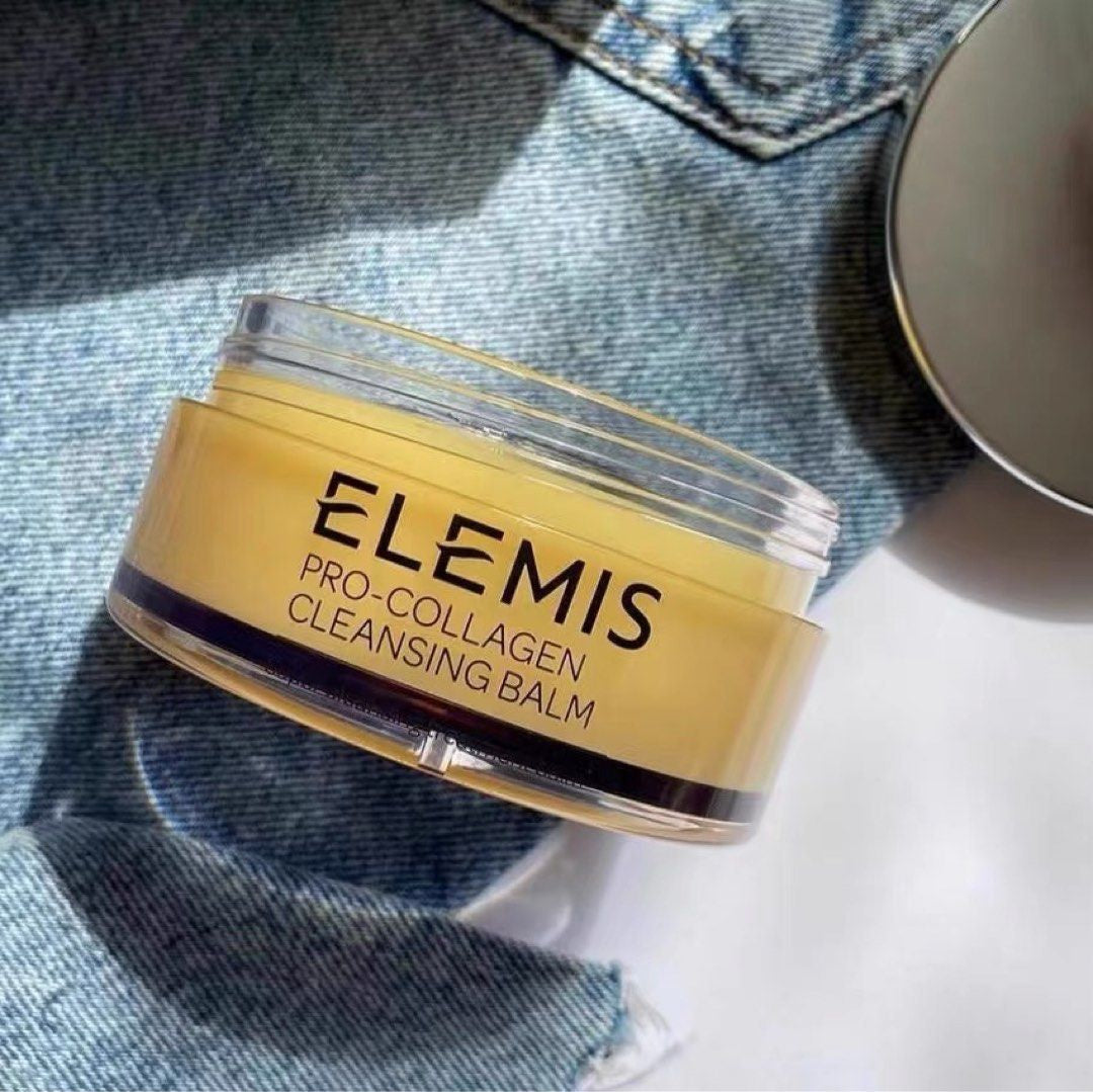 包順豐 英國 Elemis 骨膠原卸妝膏 溫和卸妝潔面 深層清潔 100g PRO-COLLAGEN CLEANSING BALM Super cleansing treatment bain
