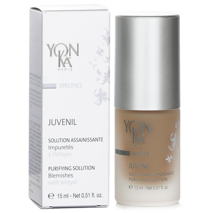 消炎去暗瘡 包順豐 法國 yonka 消炎修復精華15ml JUVENIL 暗瘡及粉刺閉口 抗炎降紅 控油精華 serum 去暗粒痘痘