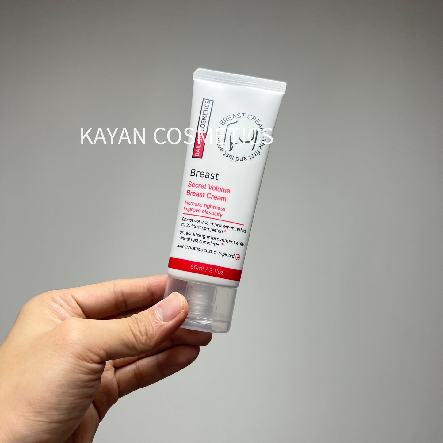 包順豐 韓國 Dailish 蜜密曲線胸部提拉霜提拉豐盈霜 豐胸霜 60ml DAILISH COSMETICS Breast Secret Volume Breast Cream