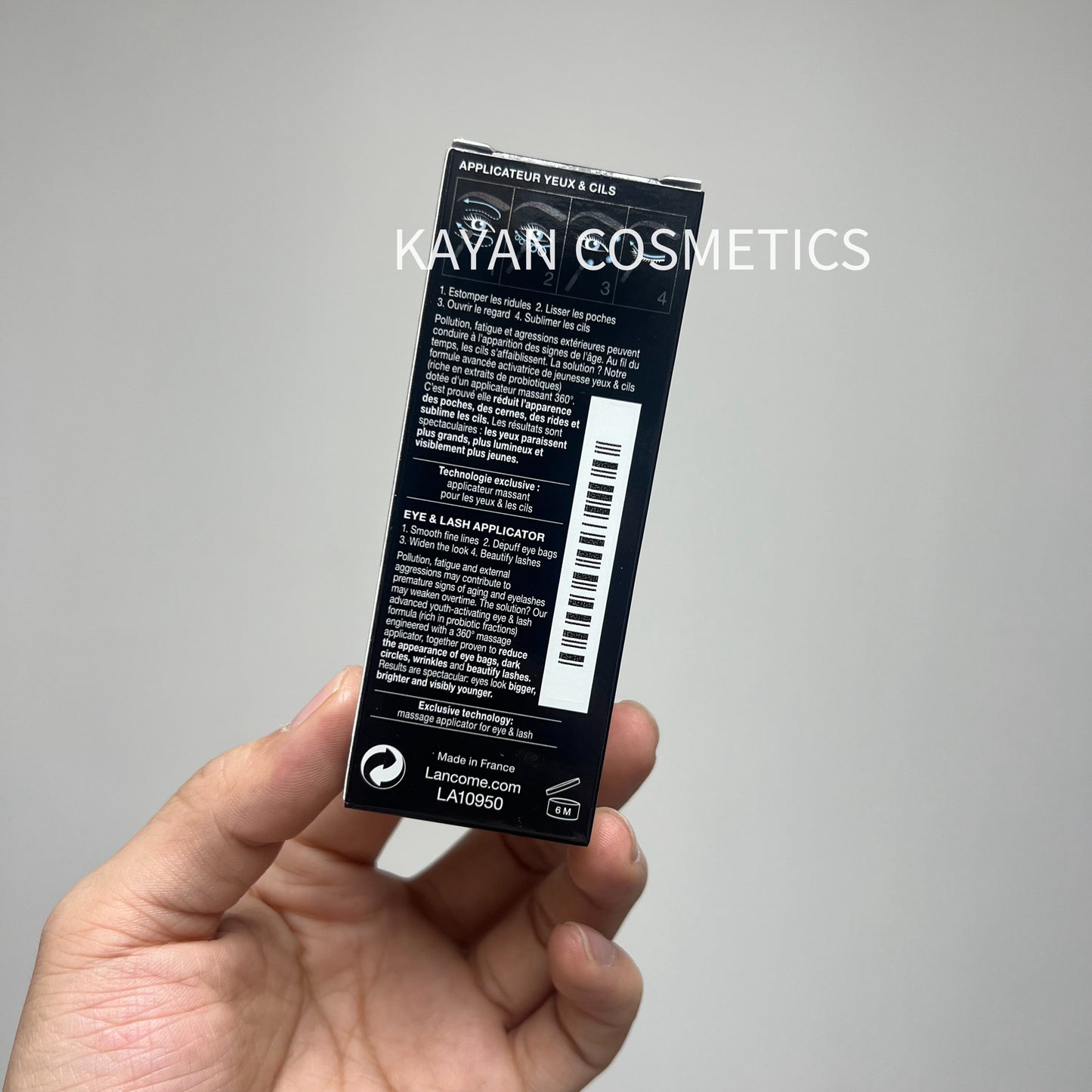包順豐 LANCOME 蘭蔻 兰蔻 大眼精華小黑瓶眼部精華肌底液眼霜20ml LANCOME ADVANCED-GENIFIQUE YEUX Lancome 升級版冰鑽亮眼精華(大眼精華)