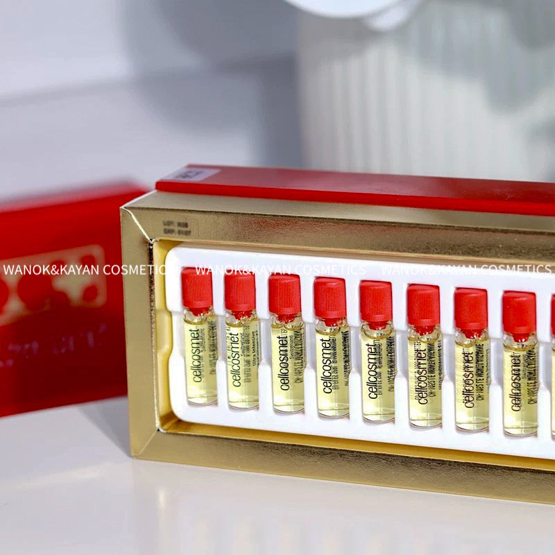 包順豐 cellcosmet 瑞妍 強化彈力膠原精華液12x1.5ml緊致保濕客裝 Elasto-Collagène Ultra Intensif-XT Ultra Intensive Elasto-Collagen-XT