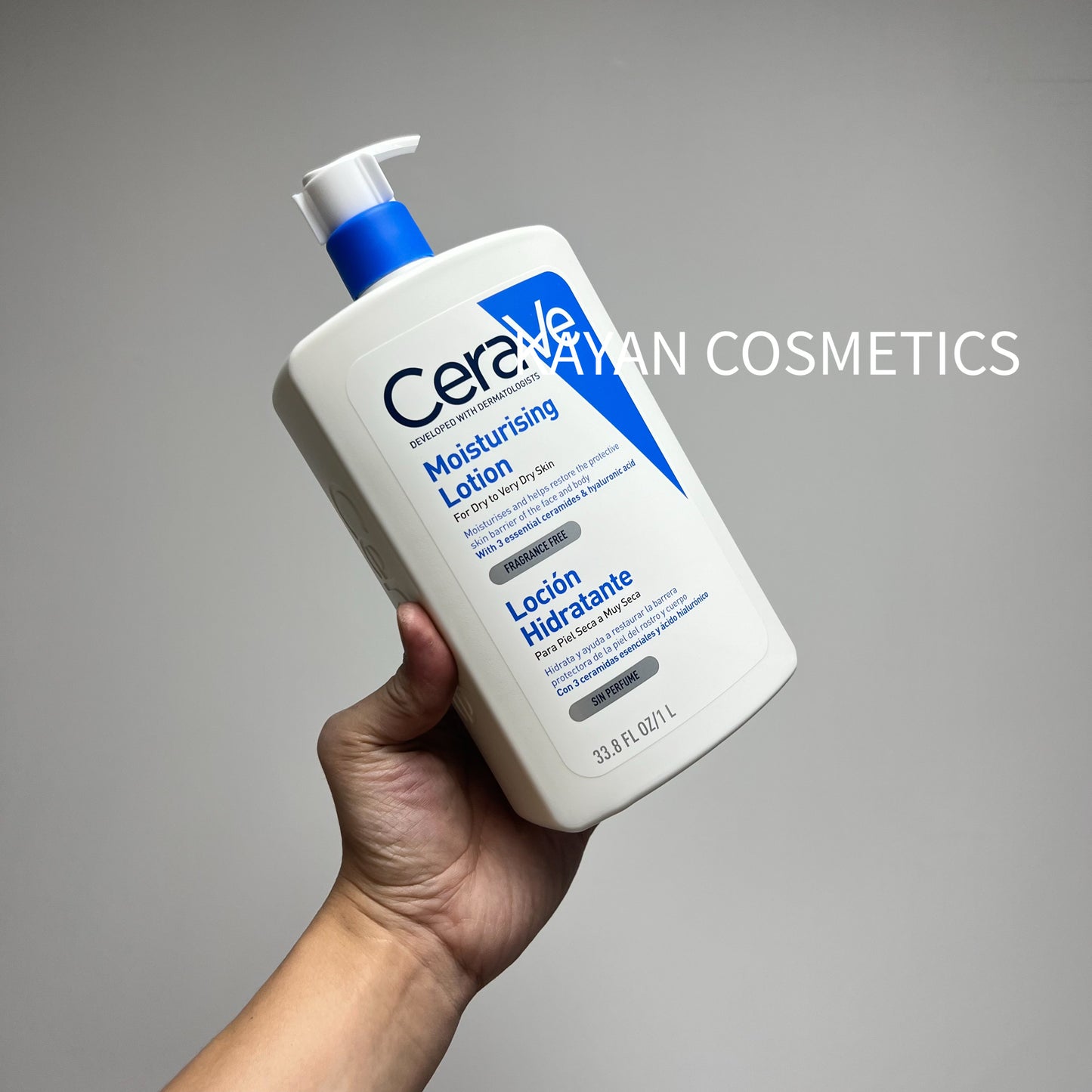 包順豐 CeraVe 長效保濕修復乳 1000ml CeraVe Moisturising Lotion