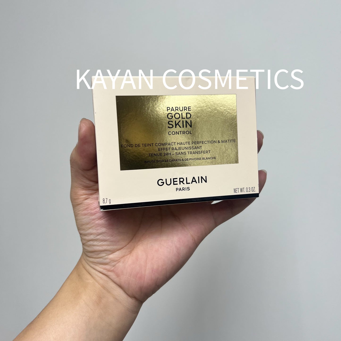 包順豐 Guerlain 嬌蘭 金鑽修顏粉餅 8.7g 金鑽修顏粉餅定妝控油 PARURE GOLD SKIN CONTROL
