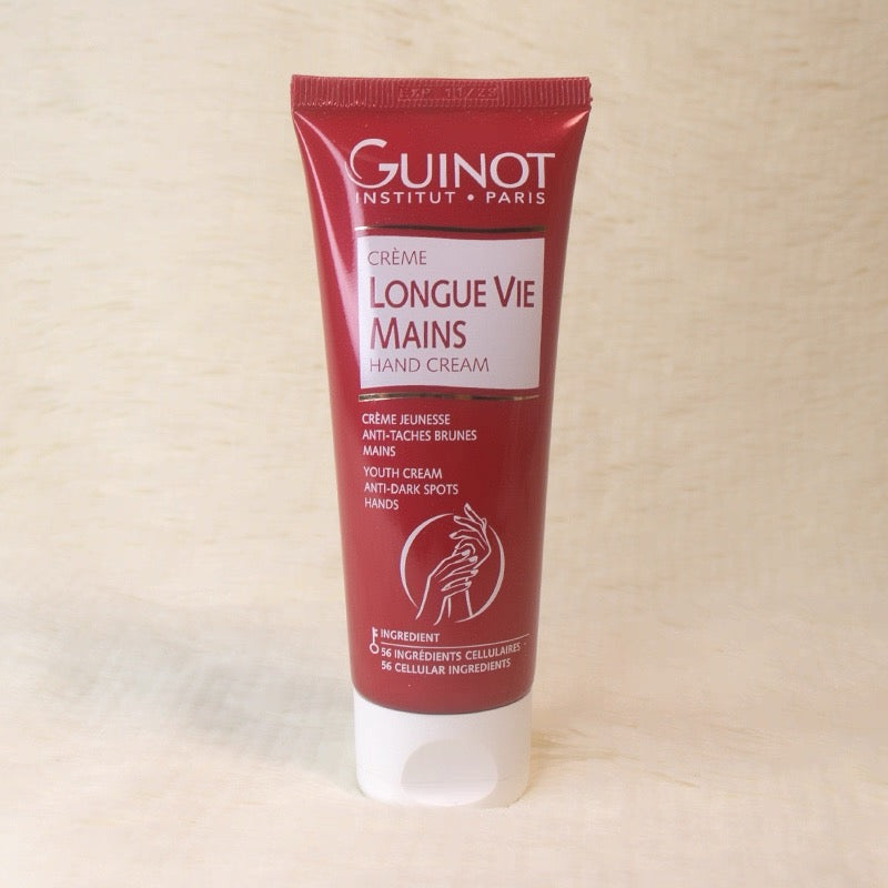 包順豐 法國 維健美 GUINOT 細胞養生手霜 75ml 防乾裂滋潤補水保濕淡化斑點嫩膚 CREME LONGUE VIE MAINS HAND CREAM