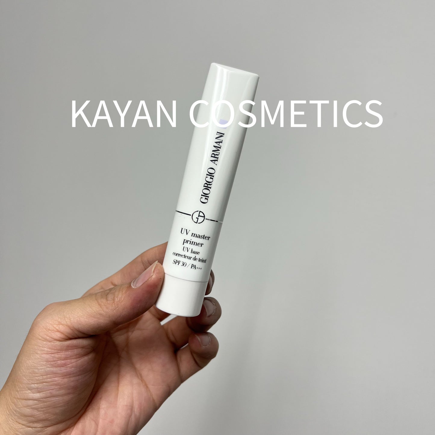 包順豐 法國 Armani 阿瑪尼 亮肌防曬妝前底霜 晶柔光韻uv隔離乳30ml防曬凝乳妝前乳粉色spf30 UV master primer UV base correcteur de teint SPF30 / PA +++