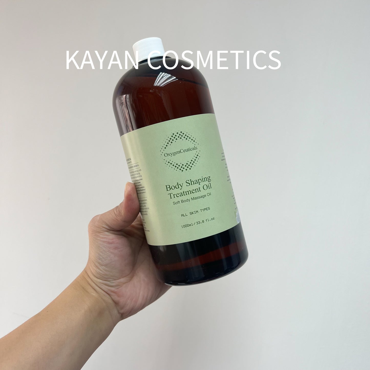 包順豐 Oxygen Ceuticals 消脂精油 1000ml OxygenCeuticals Body Shaping Treatment Oil Soft Body Massage Oil