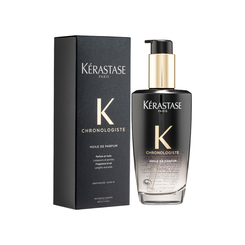 包順豐 KERASTASE 卡詩 逆時光至臻香氛修護精華 黑鑽精油魚子醬香氛護髮油 100ml KERASTASE K GHRONOEOGISTE HUILE DE PARFUM