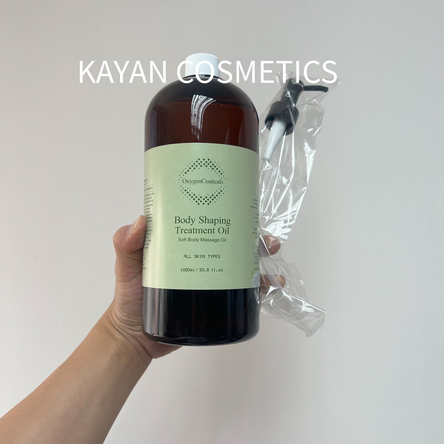 包順豐 Oxygen Ceuticals 消脂精油 1000ml OxygenCeuticals Body Shaping Treatment Oil Soft Body Massage Oil