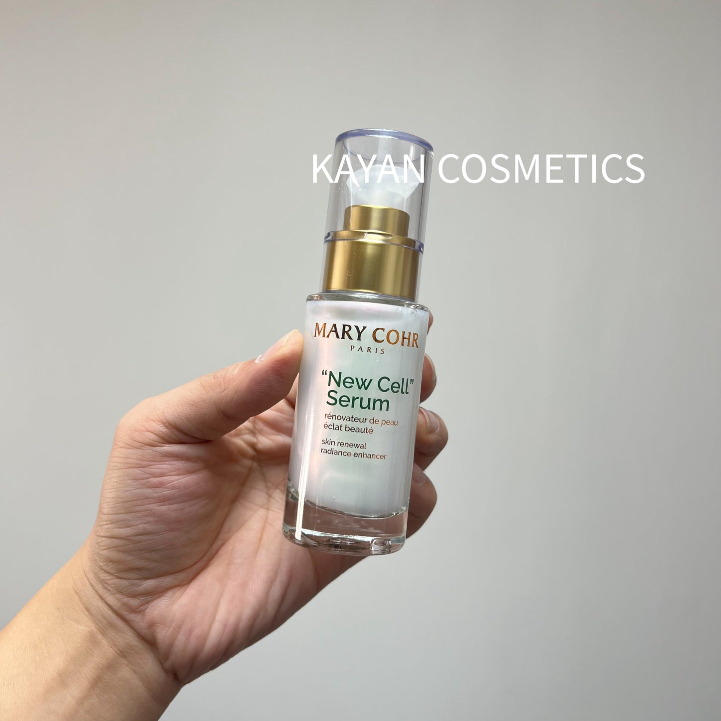 新版包裝 包順豐 法國 MARY COHR / 瑪莉格 密集煥新精華新細胞精華 50ml New Cell Serum