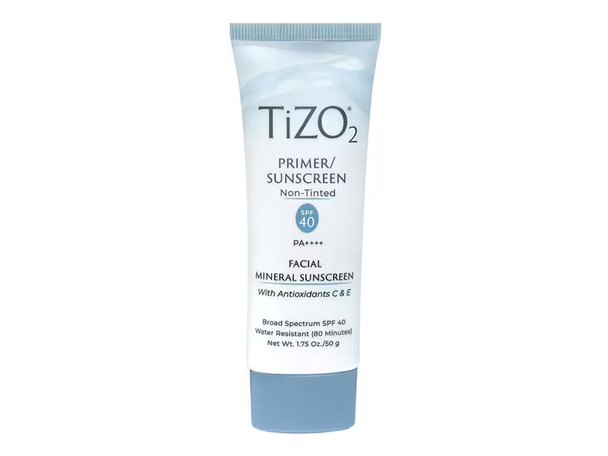 包順豐 章小蕙推薦美國 Tizo2 物理防曬霜 SPF40防紫外線隔離敏感肌孕婦可用50g PRIMER /SUNSCREEN Non-Tinted FACIAL
MINERAL SUNSCREEN