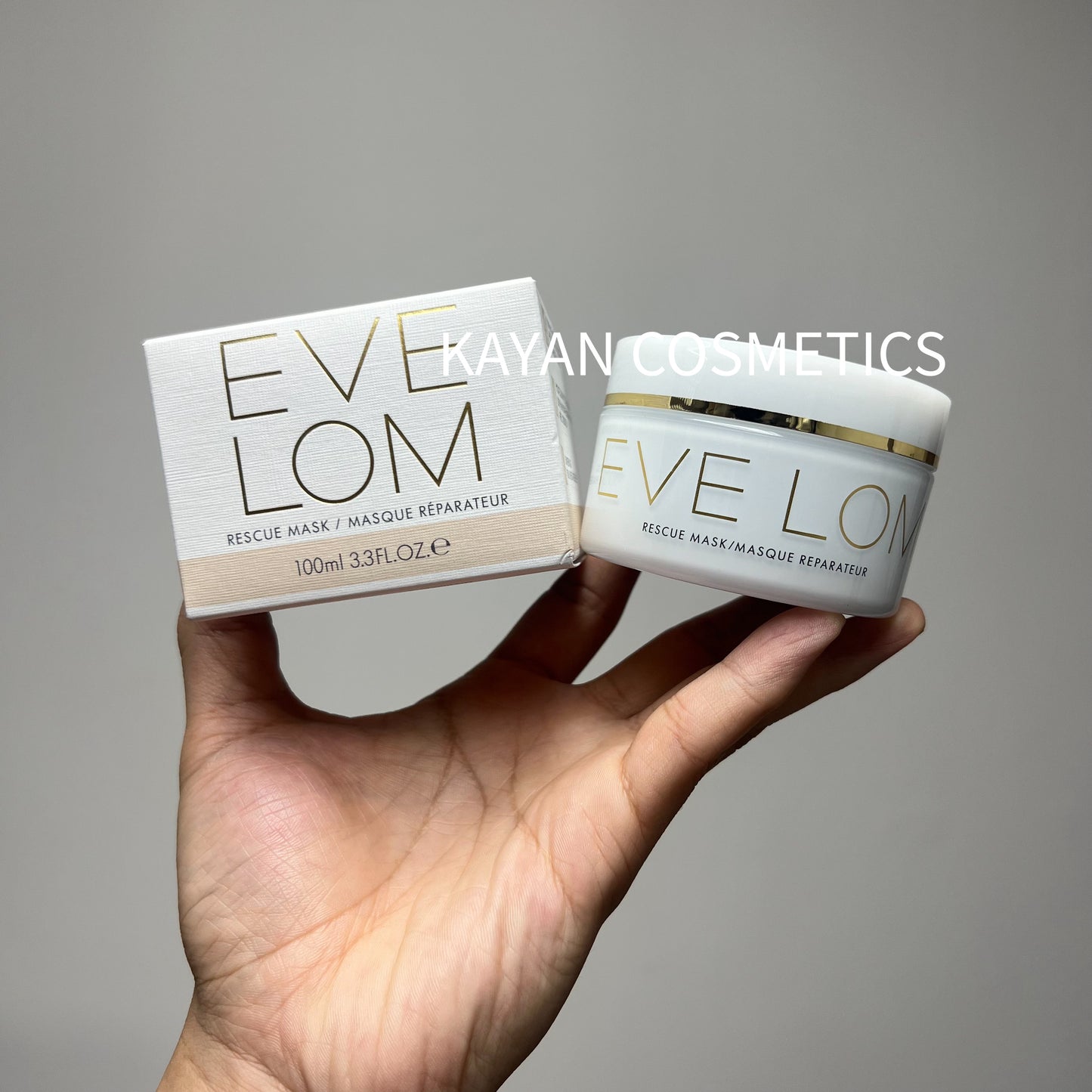 包順豐 EVELOM 急救面膜100ML清潔面膜急救 EVE LOM RESCUEMASK/MASQUE REPARATEUR • EVELOM 全能急救面膜