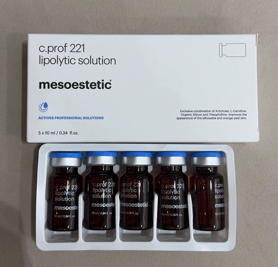 包順豐 Mesoestetic 緊致縮脂素 221精華 c.prof 221 lipolytic solution 5 x 10 ml