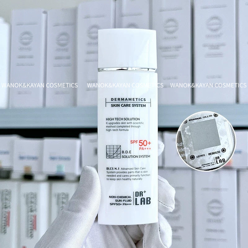 包順豐 韓國 drlab 德萊博 物理防曬霜 65ml 清爽不油膩控油提亮膚色 dr lab dr+lab drlab dr+ lab NON-CHEMICAL SUN FLUID
SPF50+ PA+++