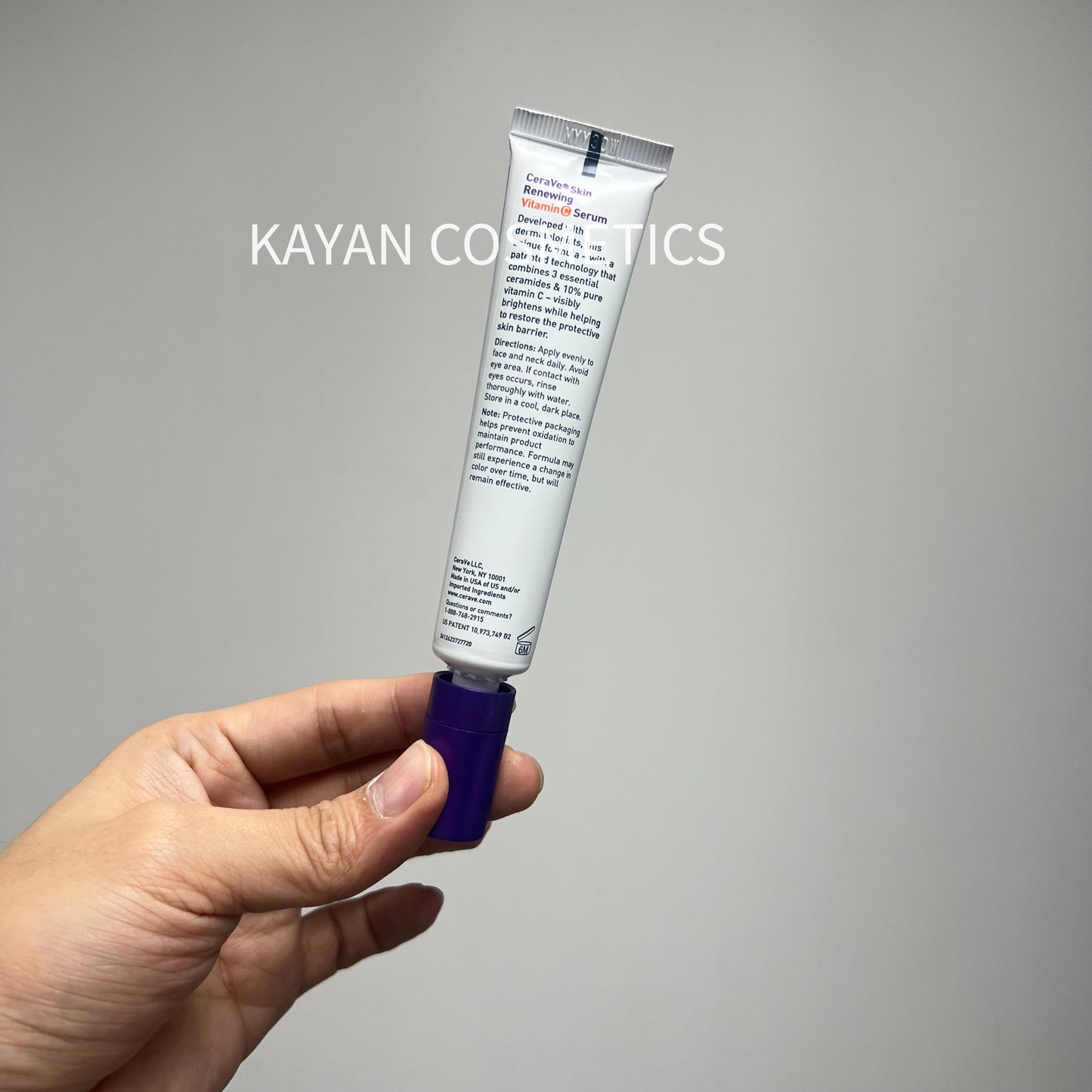 10%VC 新版 包順豐 美國 cerave 適樂膚 10%VC精華 純透明質酸維生素B5去暗瘡印抗氧亮膚色 Skin Renewing Vitamin Serum 美國 適敏膚