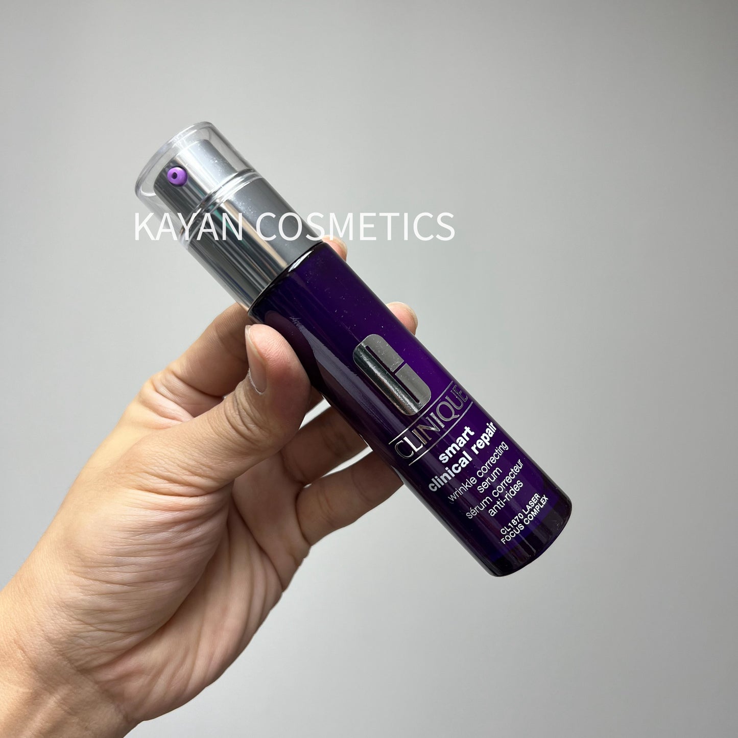 包順豐 Clinique 倩碧 肽A紫光瓶智慧專研修護精華100ml HPR抗老緊致A醇 CLINIQUE smart clinical repair wrinkle correcting serum