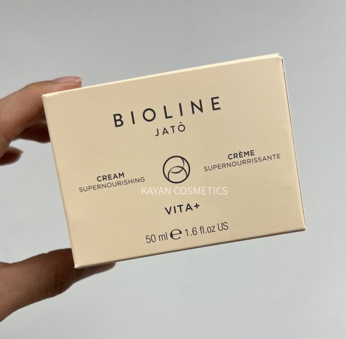 緊致提拉 包順豐 意大利 Bioline Jato 米藍米嵐 泊歐藍 原生活力滋養面霜 緊致提拉 VITA+ CReME SUPERNOURRISSANTE 50ml