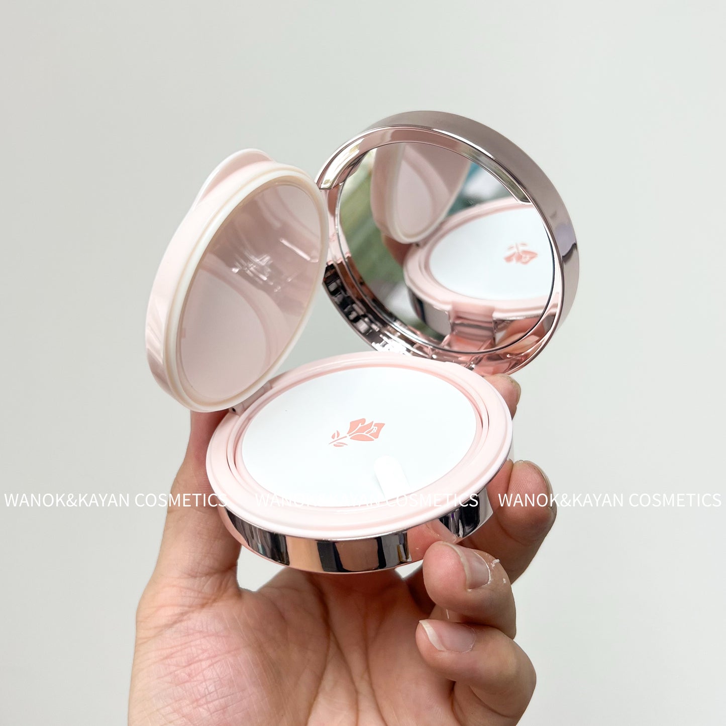 2025新品 包順豐 Lancome 蘭蔻 水光氣墊玫瑰粉清透水光肌 3 SERUM FINECOVER CUSHION 14g P10 N10 W10