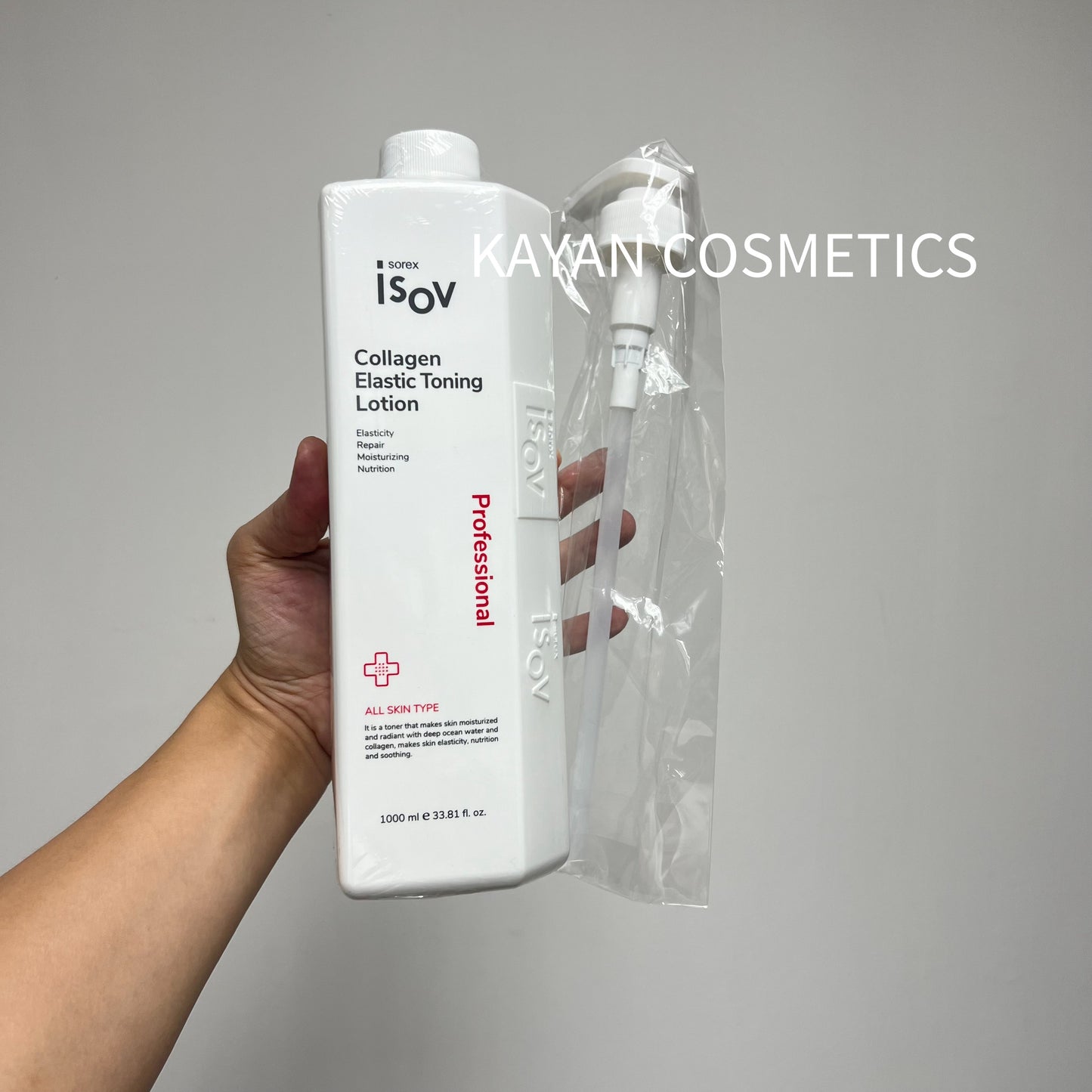 包順豐 ISOV Colagen Elastic Toning Lotion 膠原蛋白營養水 1000ml