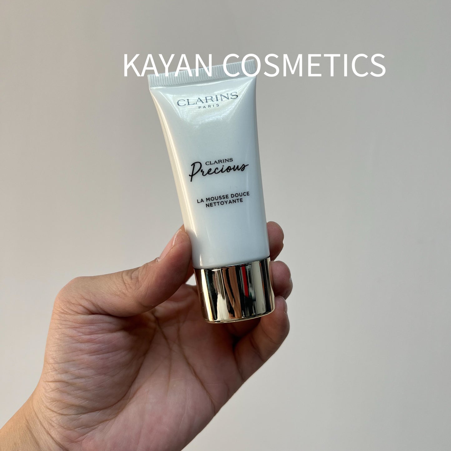 包順豐 嬌韻詩 CLARINS 至臻凝時柔潤潔面乳 30ml 月光洗面奶 Precious LA MOUSSE DOUCE NETTOYANTE 至臻凝時潔面泡沬