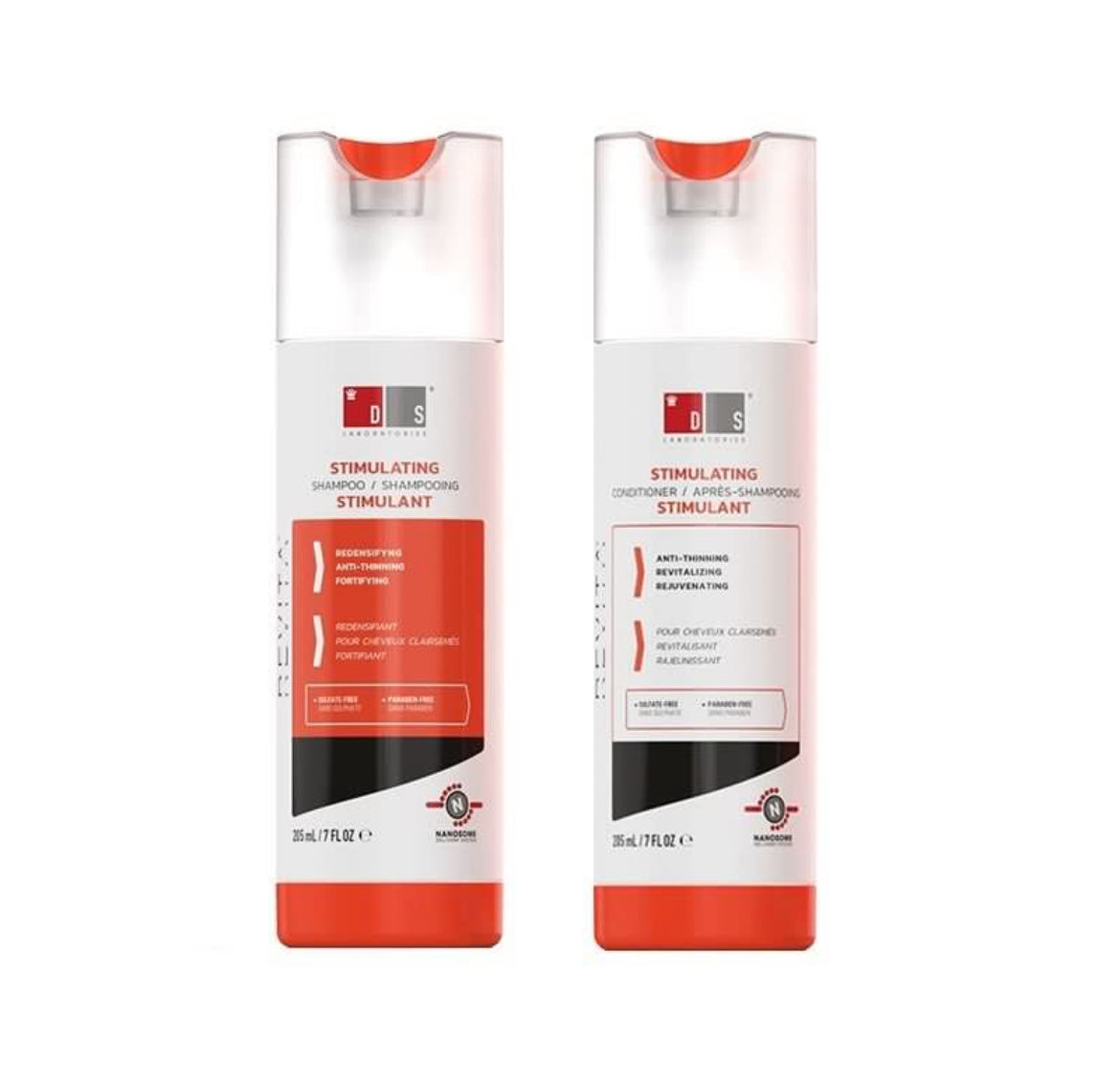 包順豐 美國 DS Laboratories revita 洗髮水 205ml / 護髮素 205ml 豐盈強韌髮根 防脫滋養強韌髮根 HAIR STIMULATING CONDITIONER / HAIR STIMULATING SHAMPOO DS LABS
