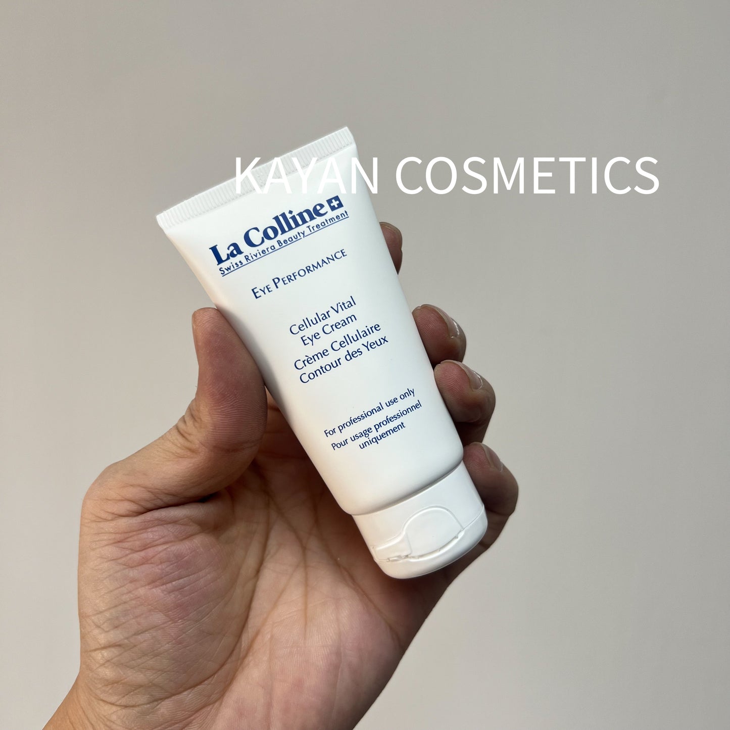 包順豐 La Colline 活細胞再生眼霜 科麗妍 院裝眼霜8145 明眸眼霜50ml大容量EYE PERFORMANCE Cellular Vital Eye Cream Crème Cellulaire Contour des Yeux