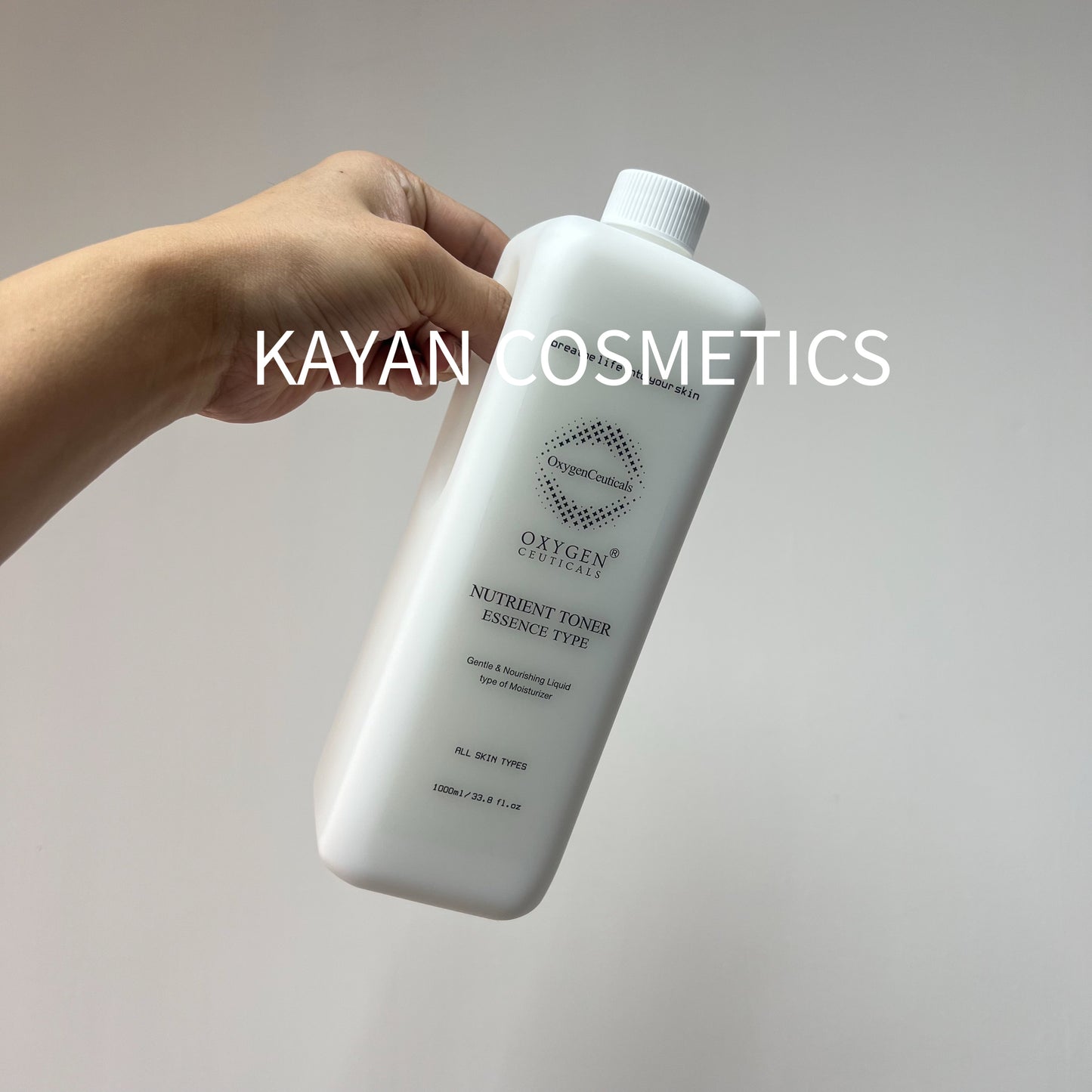 包順豐 韓國 Oxygen ceuticals Nutrient Toner 底層精華爽膚水 養份精華護膚水 300ml / 1000ml OxygenCeuticals Nutrient Toner Oxygen Ceuticals 777888