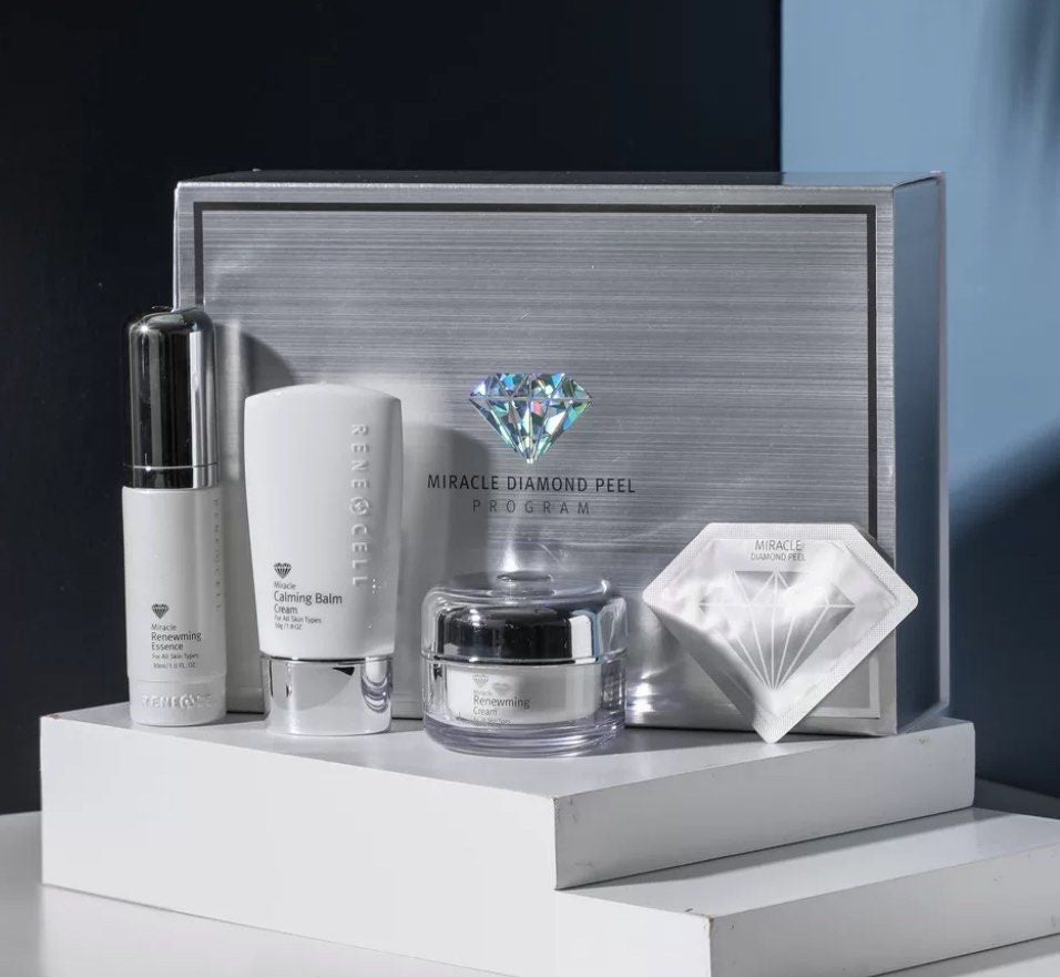 包順豐 韓國 RENECELL 潤妮秀 鑽石套 鑽石面膜 MIRACLE DIAMOND PEEL PROGRAM Rene Cell。Rene-Cell。ReneCell。Rene-Cell。Rene+Cell