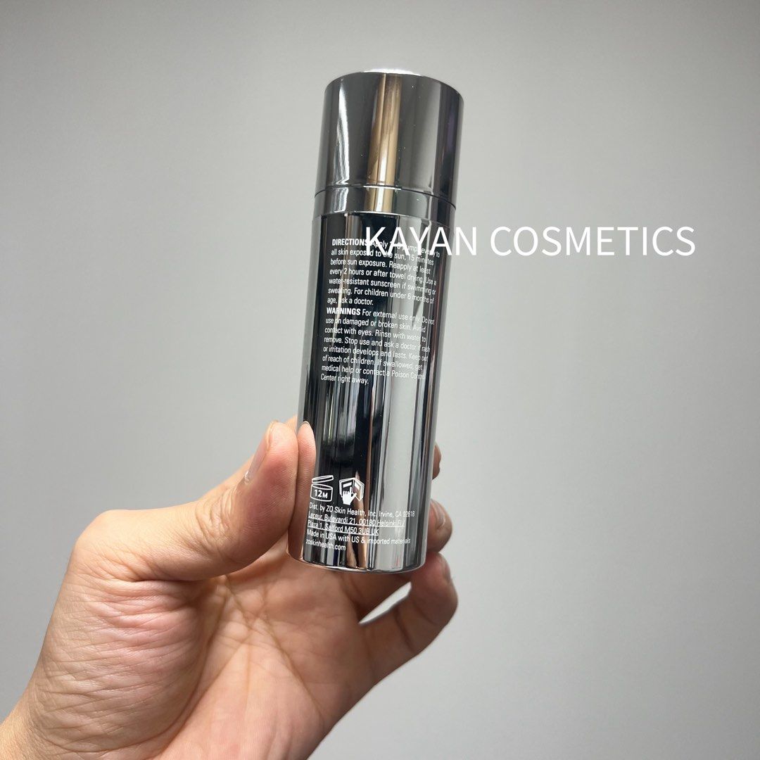 27日期 包順豐 美國 ZO skin health Sunscreen + Primer SPF30高清亮肌防曬霜SPF30+ 30ml清爽ZOskin
