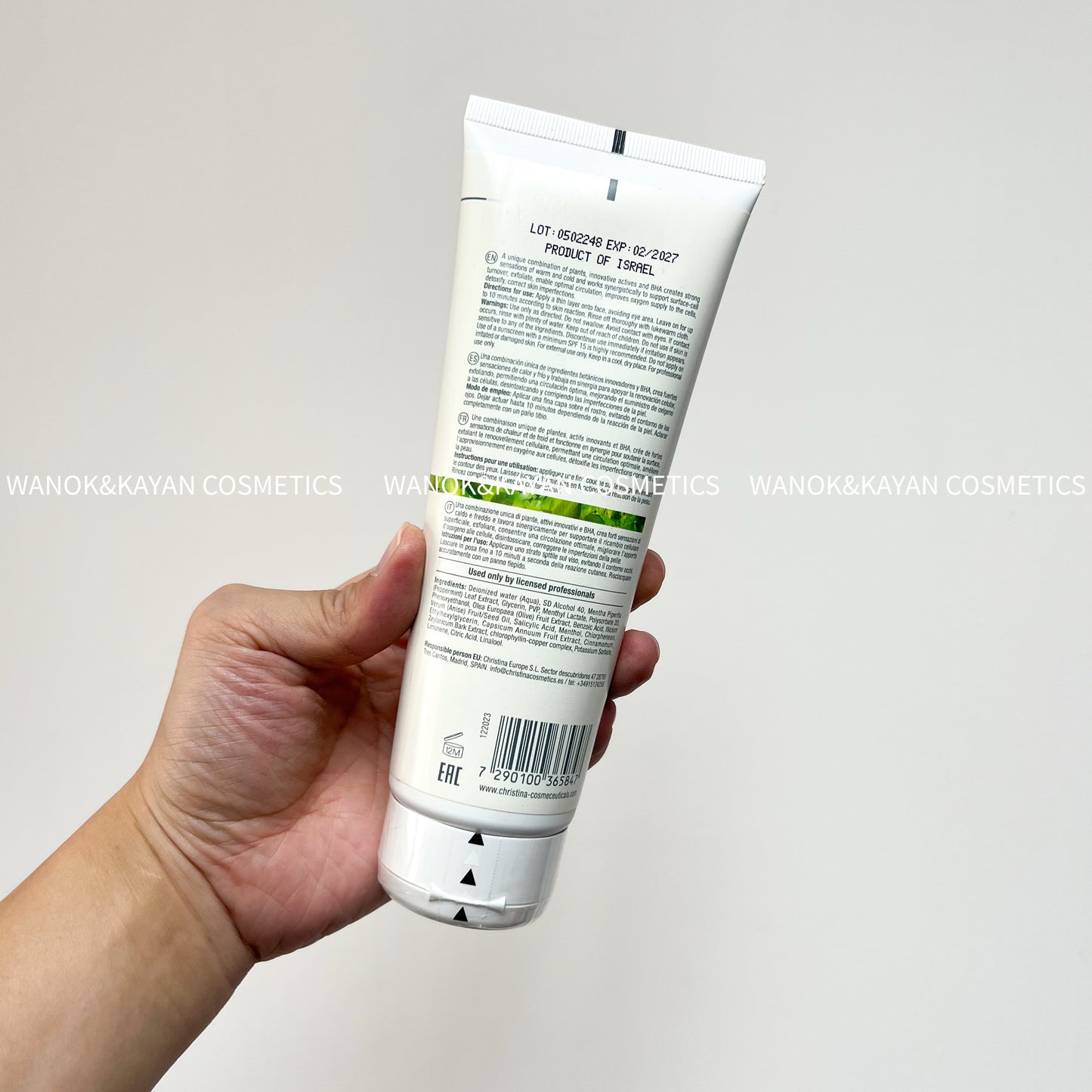 包順豐 以色列 christina 科蘊蘭 4A植萃沁肌調膚乳 250ml CHRISTINA BIOPHYTO 4A HERBAL PEEL