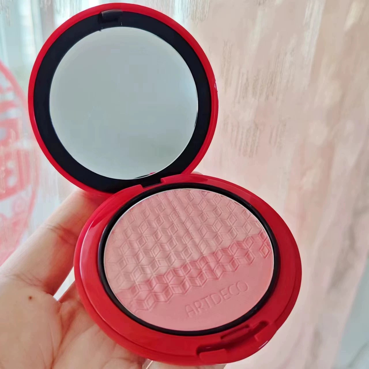 包順豐 雅蔻 ARTDECO 雙色腮紅 3D修顏粉餅 自然蜜桃色 10g ARTDECO Blush Couture Fard à Joues Couture Zweifarbiger Blusher