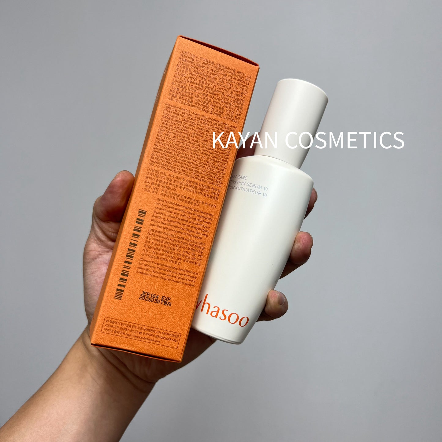 包順豐 Sulwhasoo 雪花秀 第6代潤燥再生精華 90ml 煥活肌底精華液 新潤燥精華人參肌底液 Sulwhasoo FIRST CARE ACTIVATING SERUM VI SERUM ACTIVATEUR VI