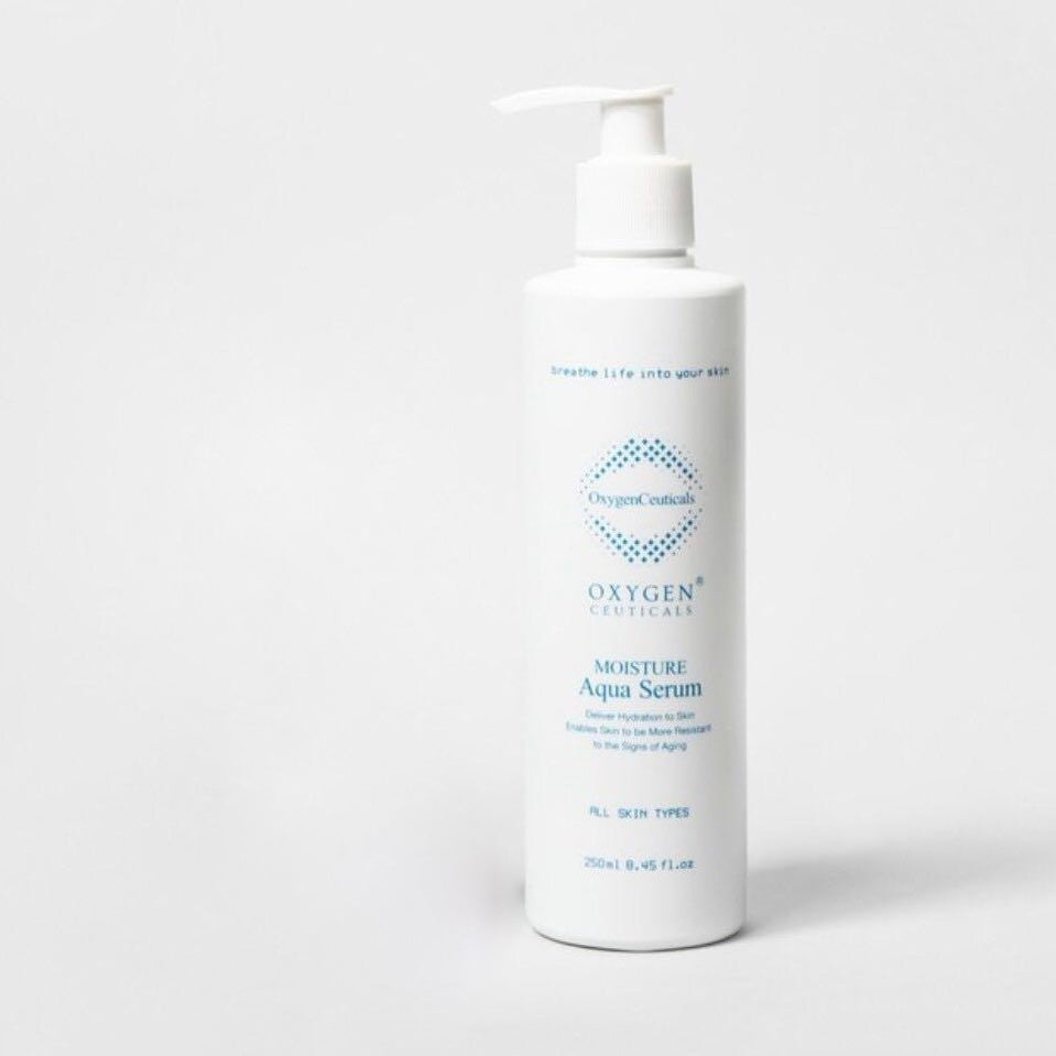 250ml 包順豐 韓國 OxygenCeuticals 水庫保濕精華 Moisture Aqua Serum 250ml。多層鎖水補濕穿透精華