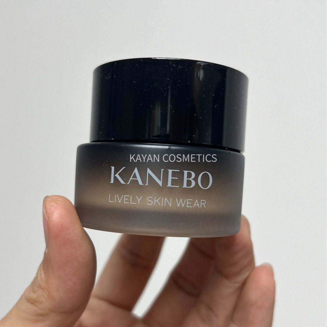 包順豐 Kanebo 嘉娜寶 原生活力精華粉底霜 妍採活力肌粉霜30g 養膚粉底液底妝乾皮 KANEBO LIVELY SKIN WEAR