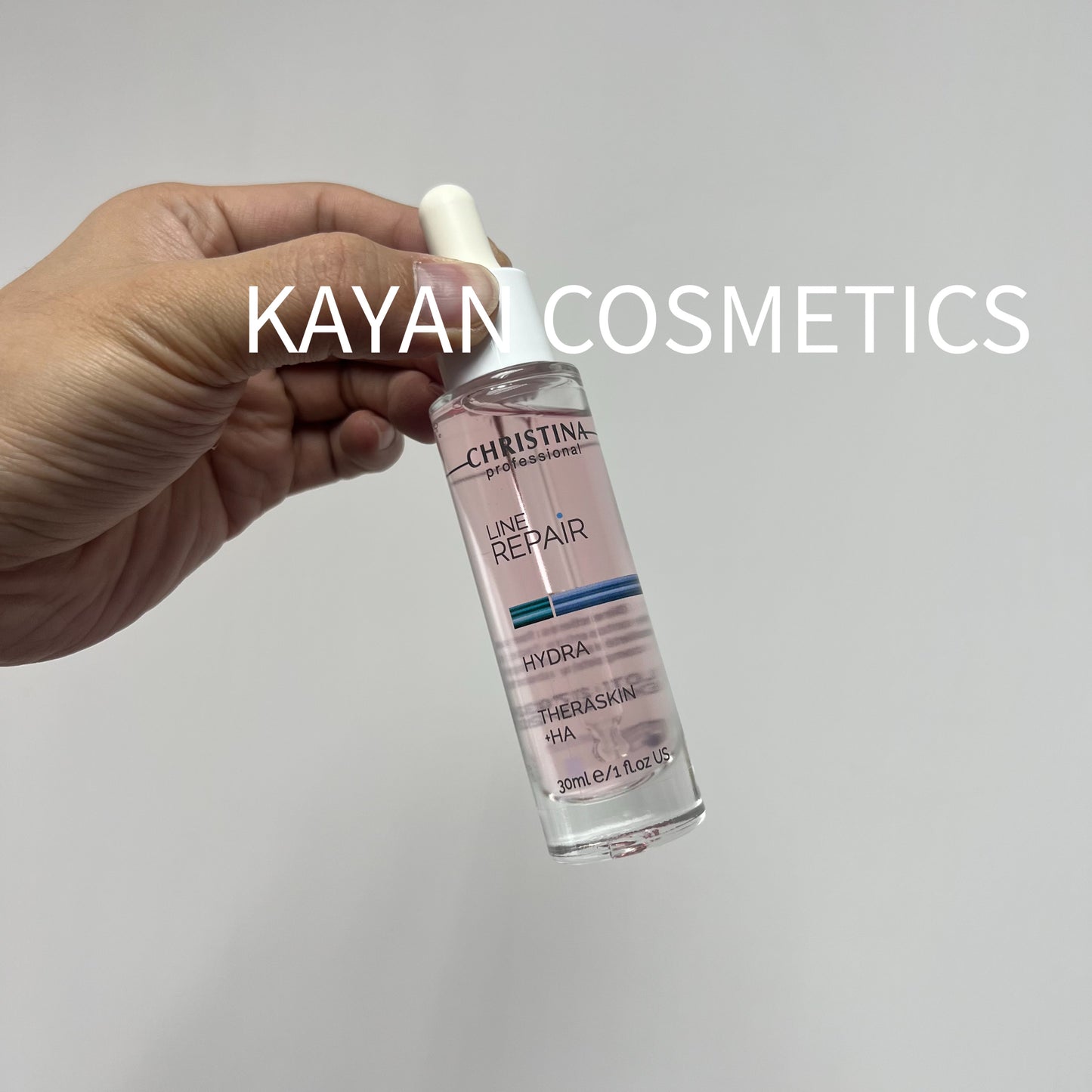包順豐 Christina HA 全效水光抗糖注水精華 30ml Christina Line Repair Hydra Theraskin+HA 高效透明質酸精華液 30ml