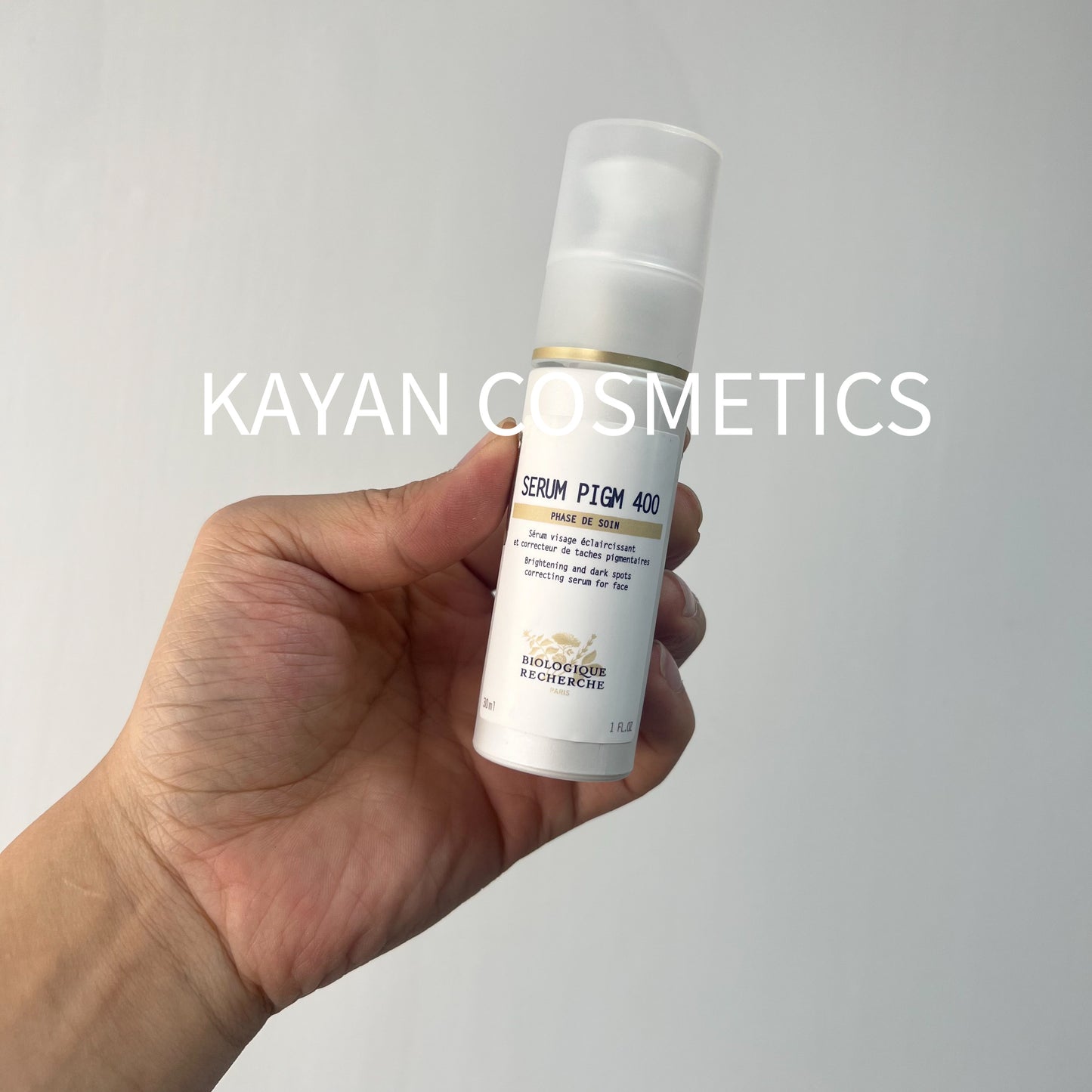 包順豐 原液之謎 法國 BR Biologique Recherche SERUM PIGM 400亮膚煥顏精華30ml 100ml 美白淡斑抗老化 SERUM PIGM 400 美白·光澤·抗斑精華液 30ml