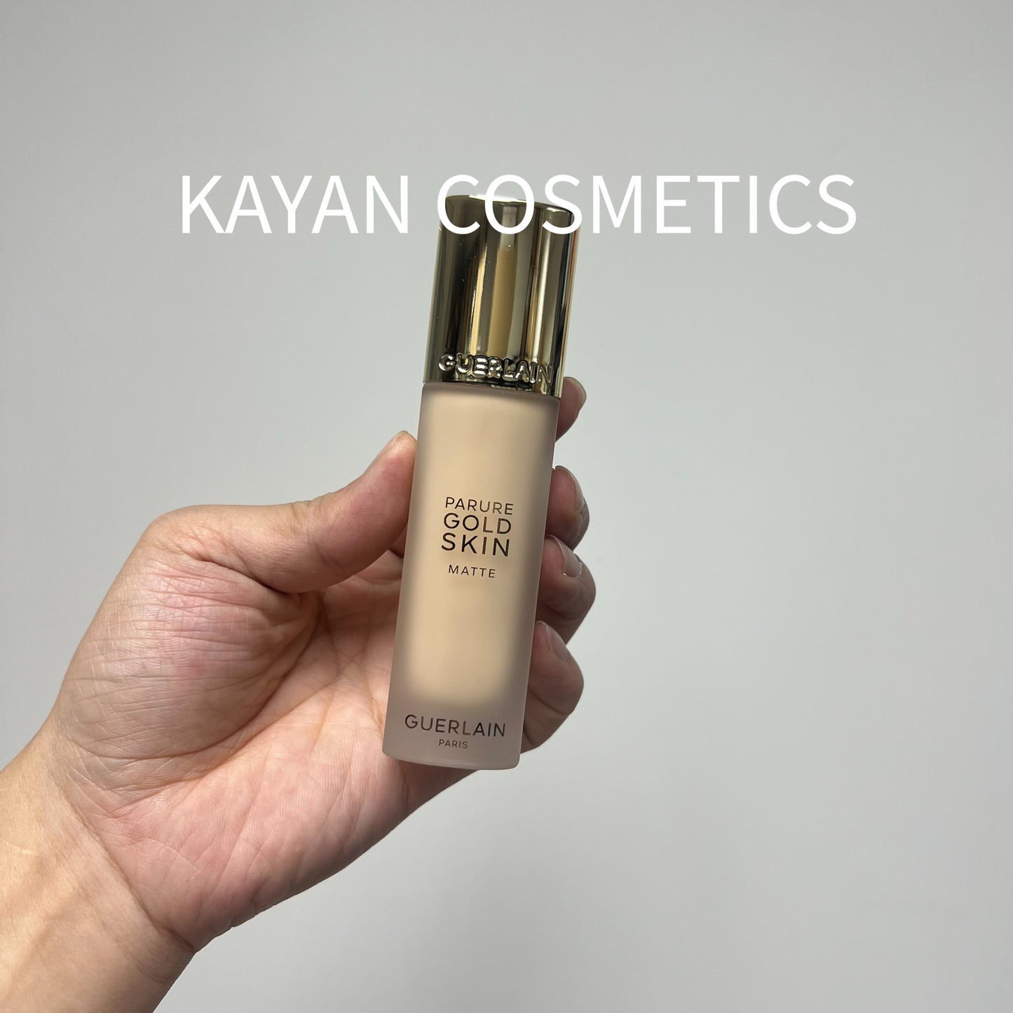包順豐 Guerlain 嬌蘭 金鑽修顏啞緻粉底液 PARURE GOLD SKIN MATTE 35ml