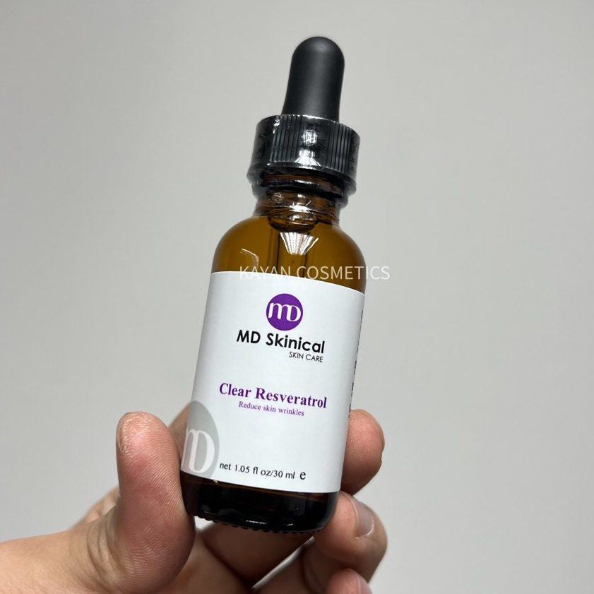 彈性蛋白 包順豐 MD Skinical 10%白藜蘆醇勝肽精華30ml MD淨妮透 白藜蘆醇 MD Skinical SKIN CARE Clear Resveratrol