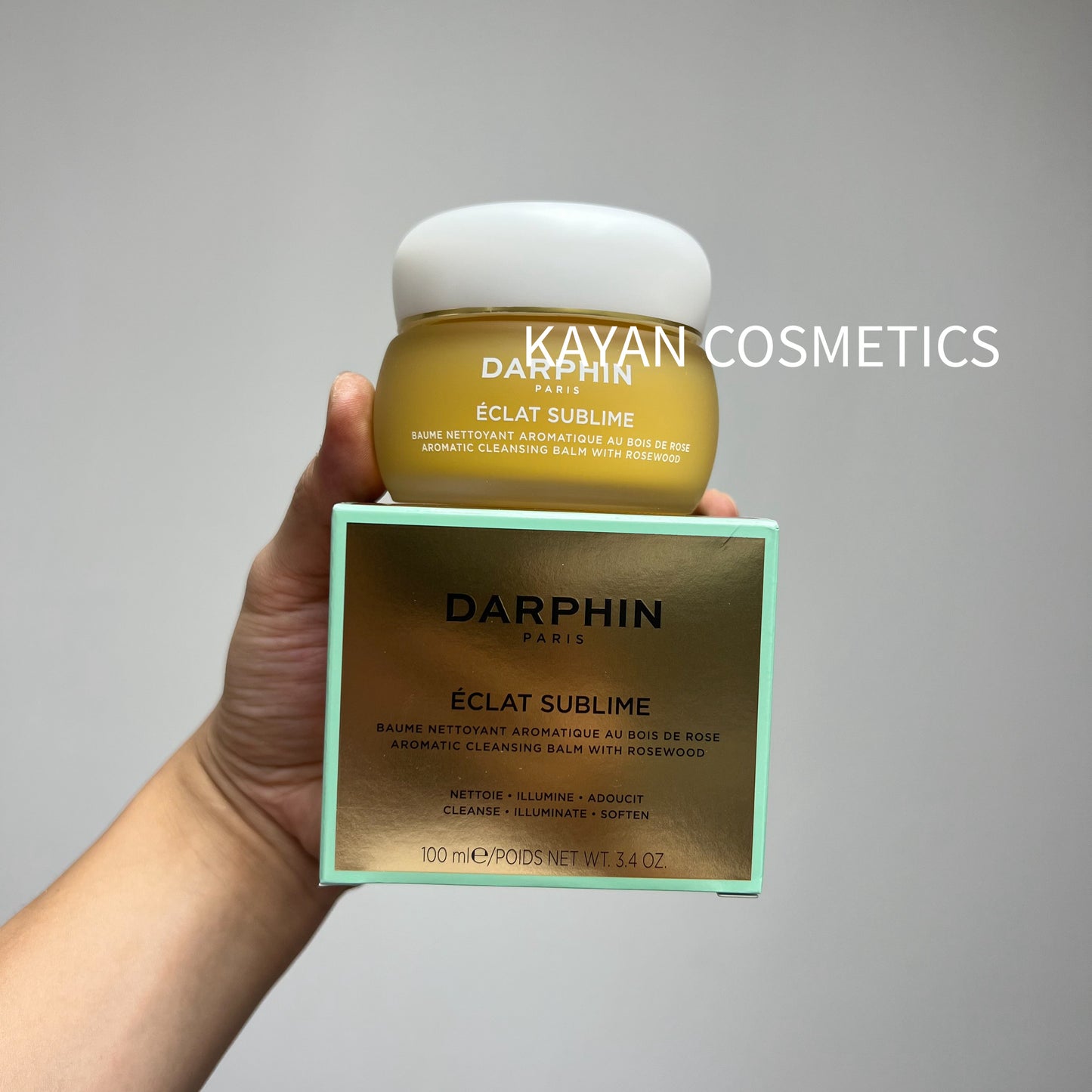 100ml 包順豐 法國 朵梵 Darphin 花梨木按摩潔面膏 玫瑰木精油按摩卸妝膏卸除彩妝深層清潔 DARPHIN ECLAT SUBLIME AROMATIC CLEANSING BALM WITH ROSEWOOD