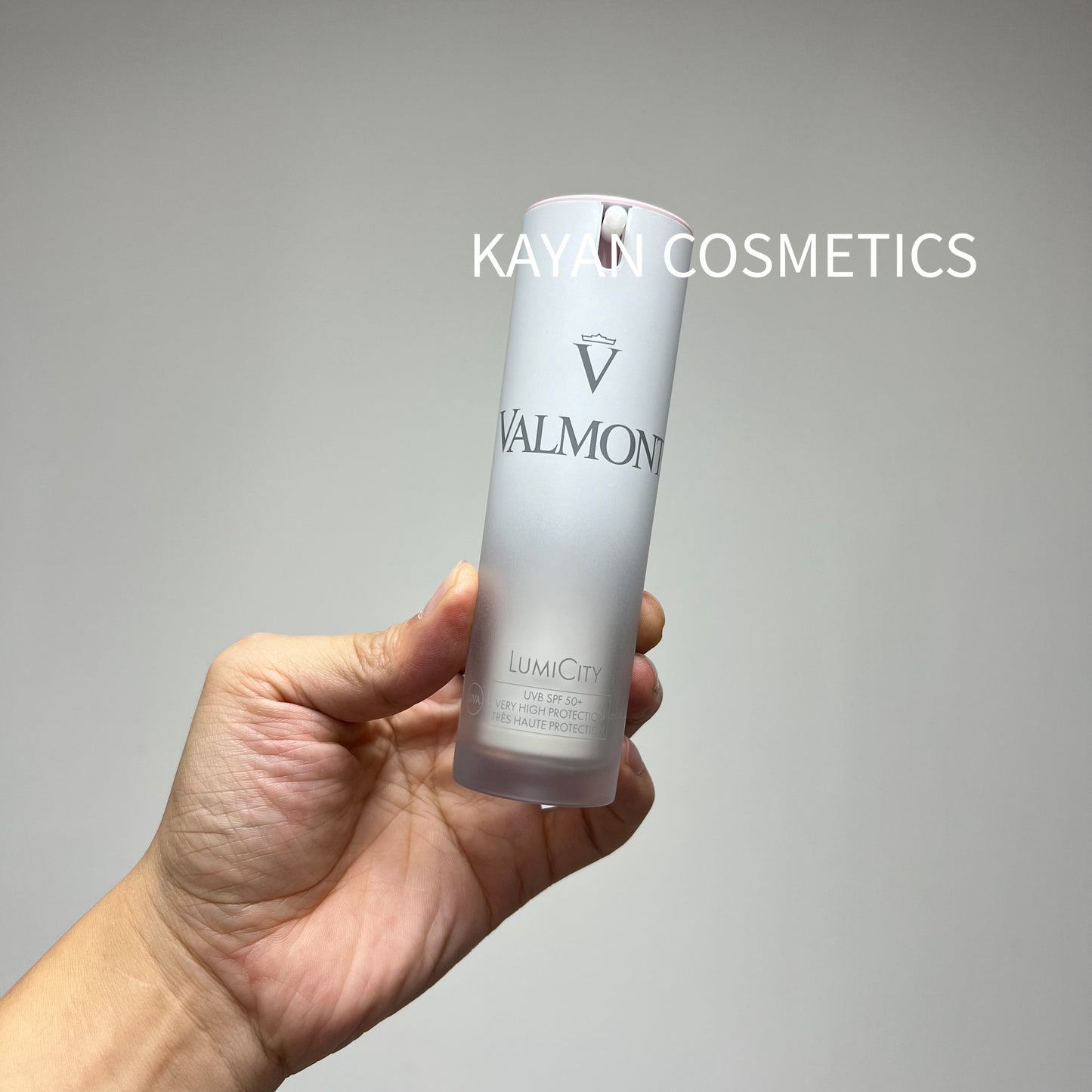 2024新品 包順豐 瑞士 Valmont 法爾曼 LumiCity煥顏防曬乳30ml面部SPF50+清爽亮膚乳 LUMICITY UVB SPF 50+ VERY HIGH PROTECTION TRES HAUTE PROTECTION