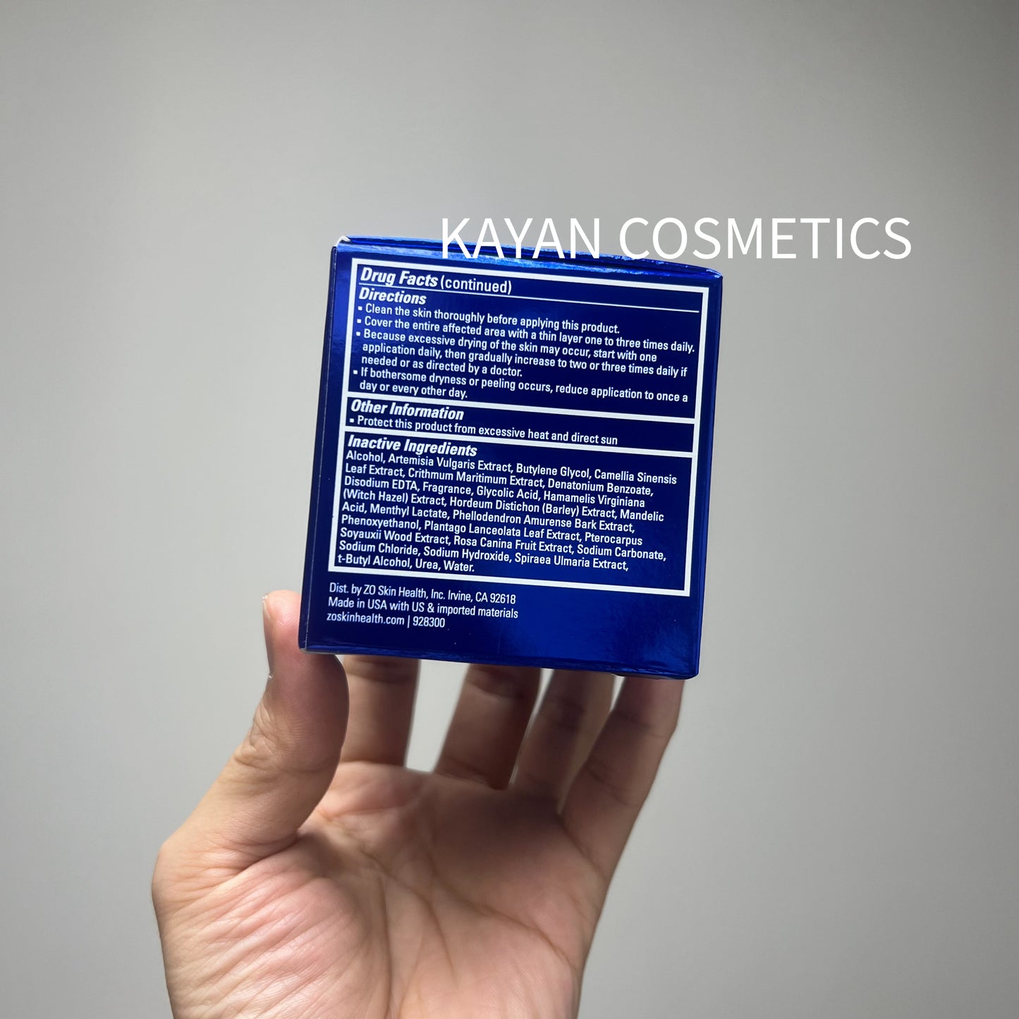27日期 控油爽膚棉 包順豐 美國ZO skin health Oil Control Pads 水楊酸抗菌控油爽膚棉 60片 ZOskin