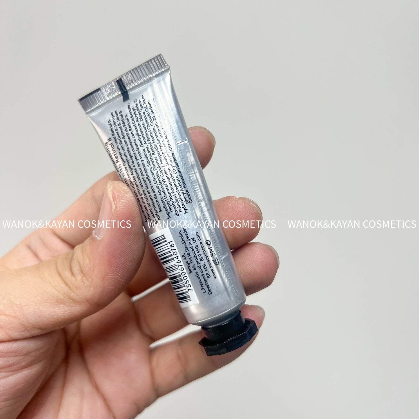 包順豐 VERSO 5號抗老眼部精華眼霜 8倍視黃醇a醇緊致淡細紋黑眼圈 7ml /1支。試用裝 Sample SUPER EYE SERUM WITH RETINOL 8 A醇 Retinol