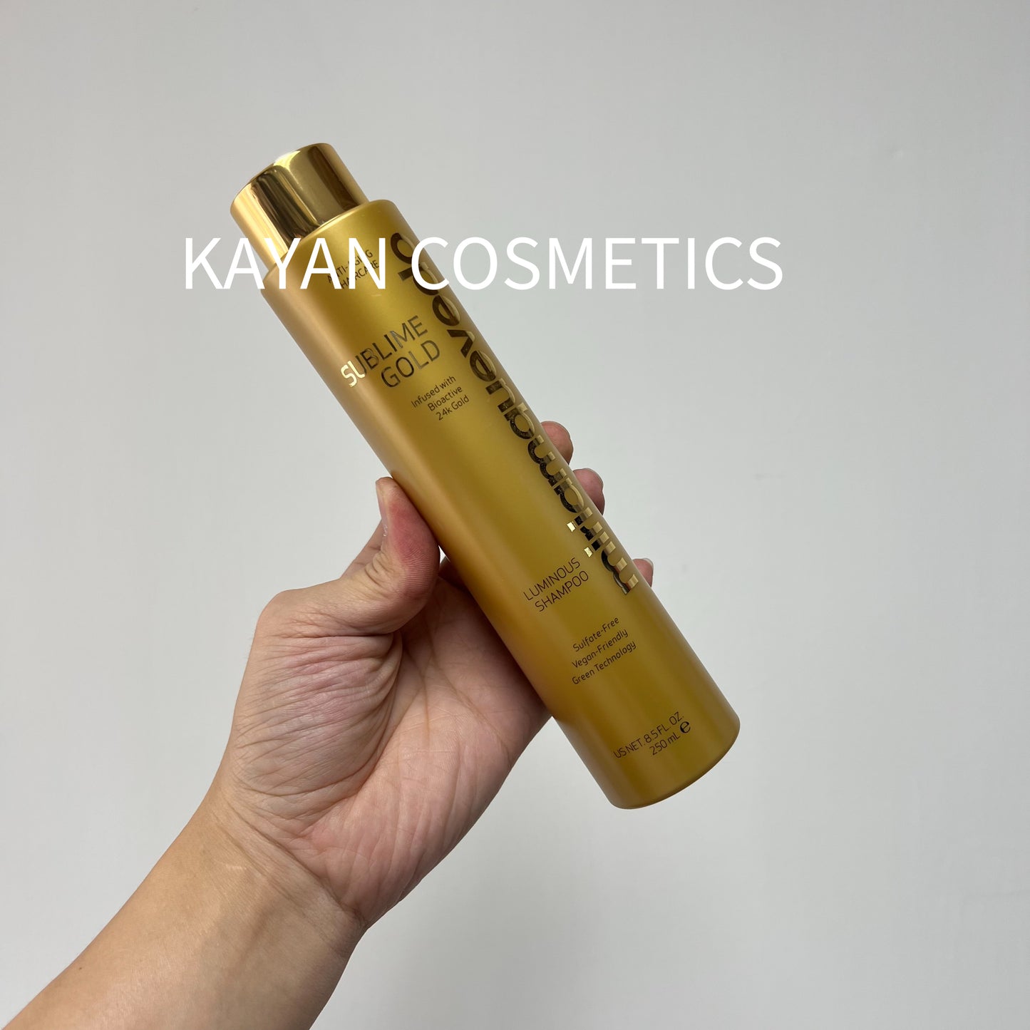 包順豐 MiriamQuevedo SUBLIME GOLD 迷蓮卡薇 黃金洗髮水護髮素髮油250ml亮澤毛躁潔淨 mq