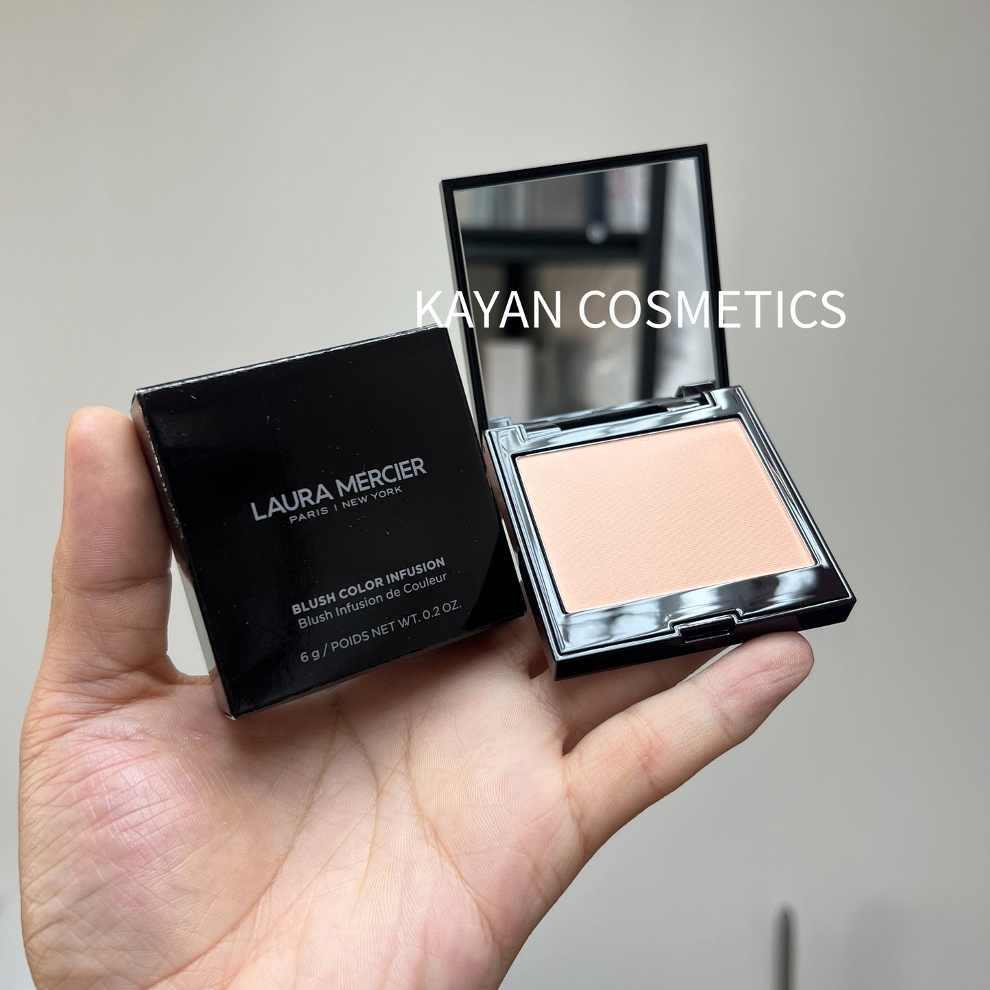 包順豐 Laura Mercier 羅拉LM 腮紅Ginger/Chai/Bellini/Guava 6g BLUSH COLOR INFUSION Blush Infusion de Couleur