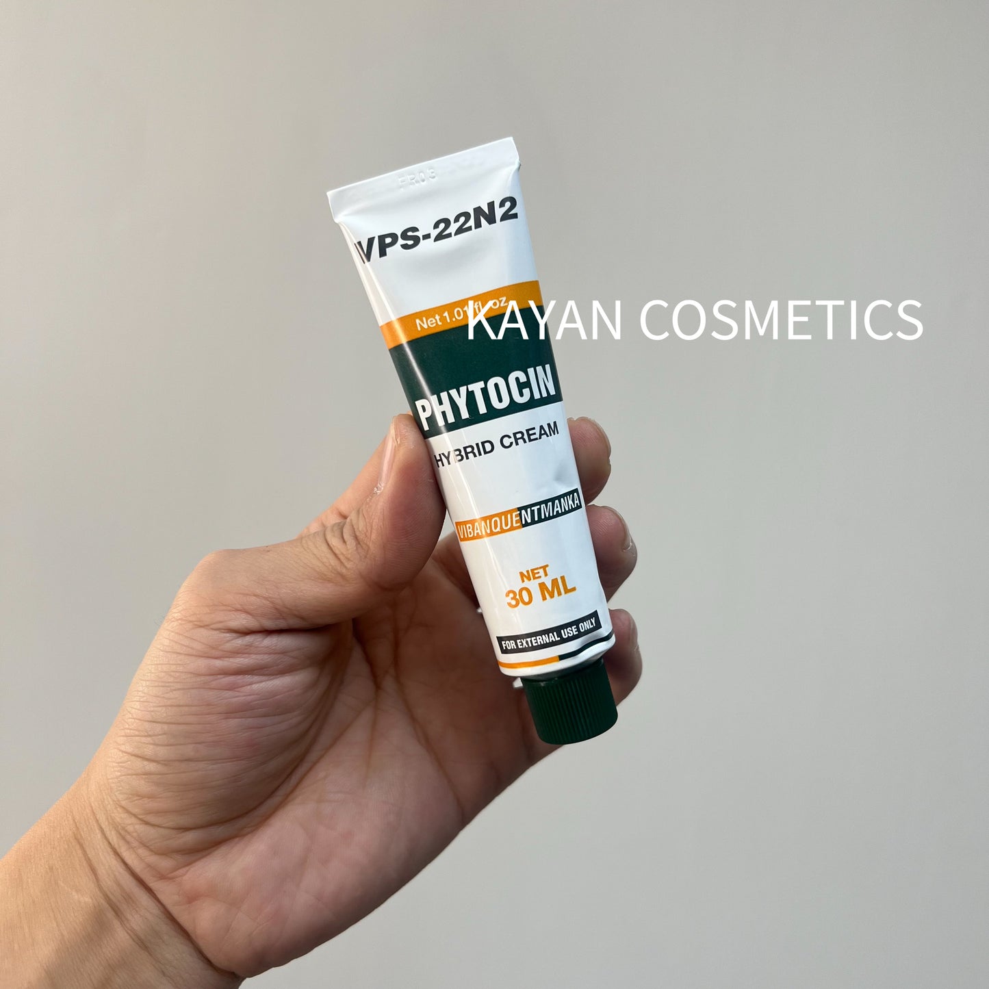 包順豐 韓國院線 PHYTOCIN 再生修復霜 VQM面霜退紅鎮 VPS-22N2 VOM VQM Phytocin Hybrid Cream 超素顏30ML (凹凸洞救星)