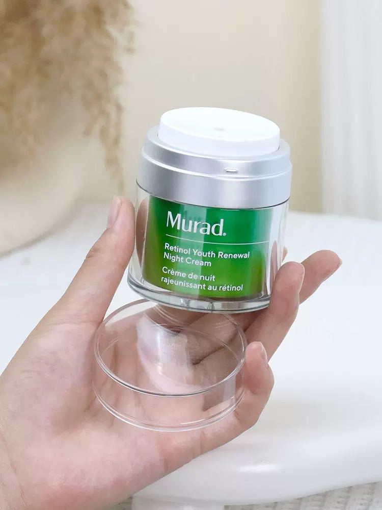 包順豐!美國 Murad 視黃醇2.0 A醇晚霜50ml 面霜緊致抗皺淡化細紋Retinol Youth Renewal Night Cream