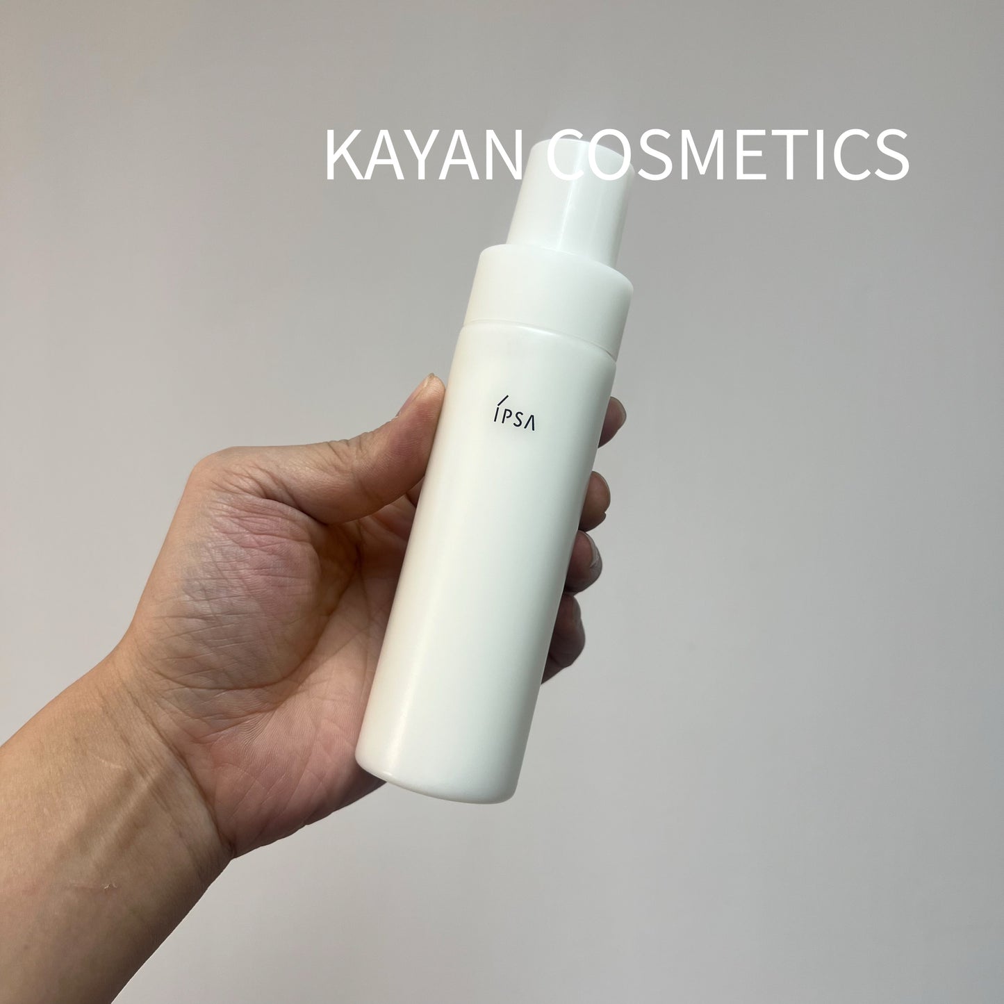 包順豐 IPSA 茵芙莎 水潤保濕潔面乳 CLEANSING MOISTURE FOAM 98765
