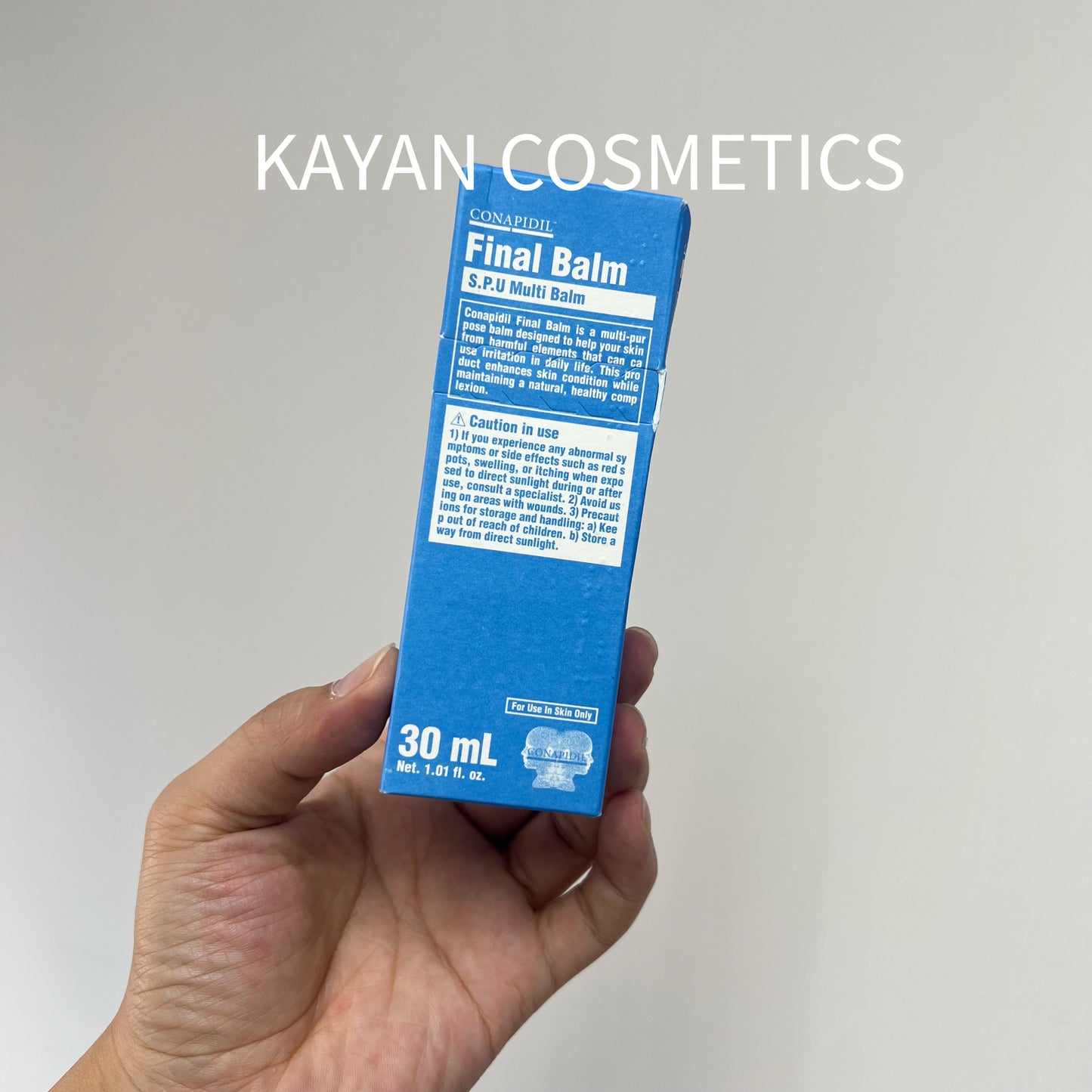 包順豐 CONAPIDIL 新品 再生BB不脫妝養膚不暗沉術後可用 CONAPIDIE Final Balm S.P.U Multi Balm 30 SPF50+