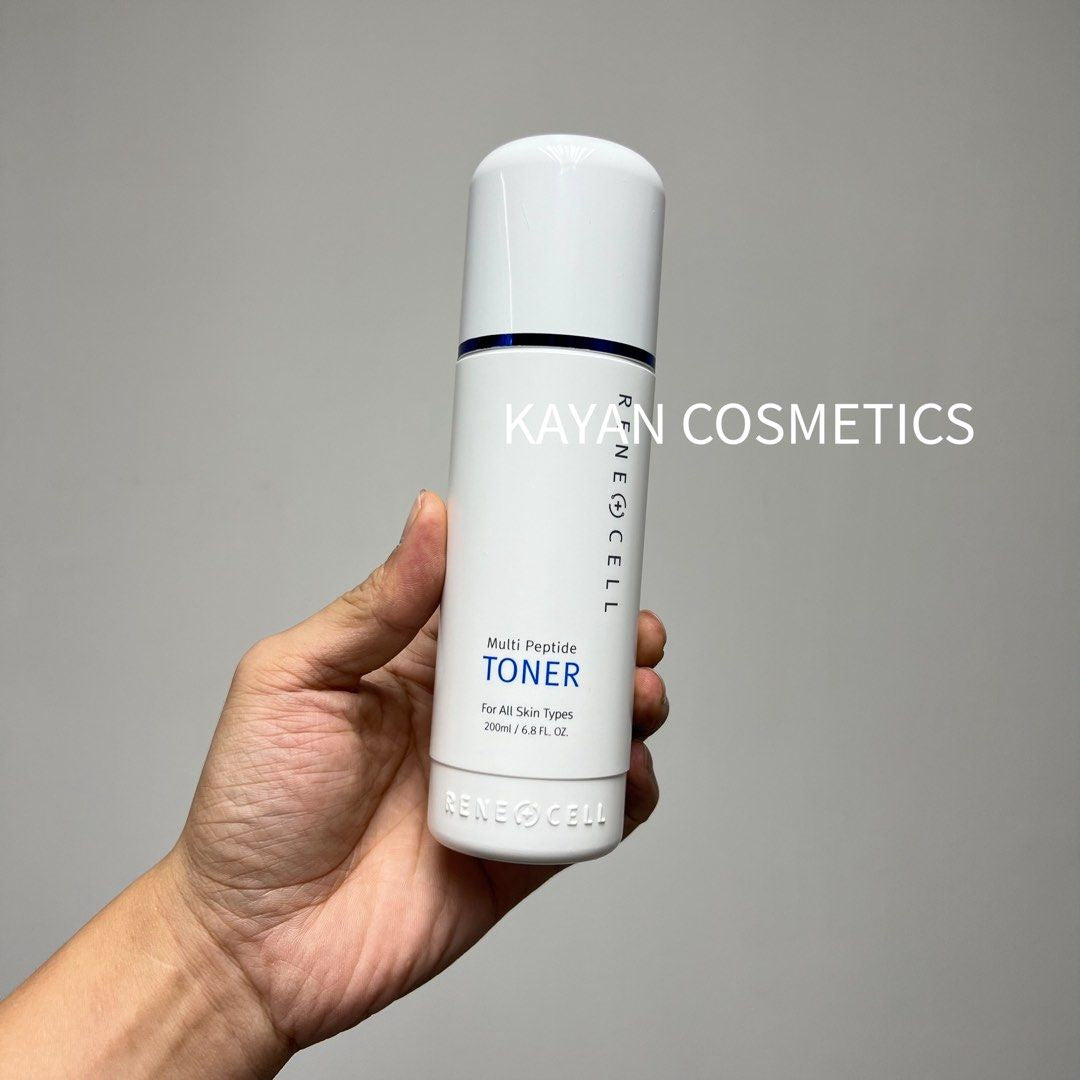 包順豐 韓國 Rene-cell Multi Peptide Toner 多肽水 爽膚水噴霧酵素化妝水 200ml。Rene Cell ReneCell Rene+Cell