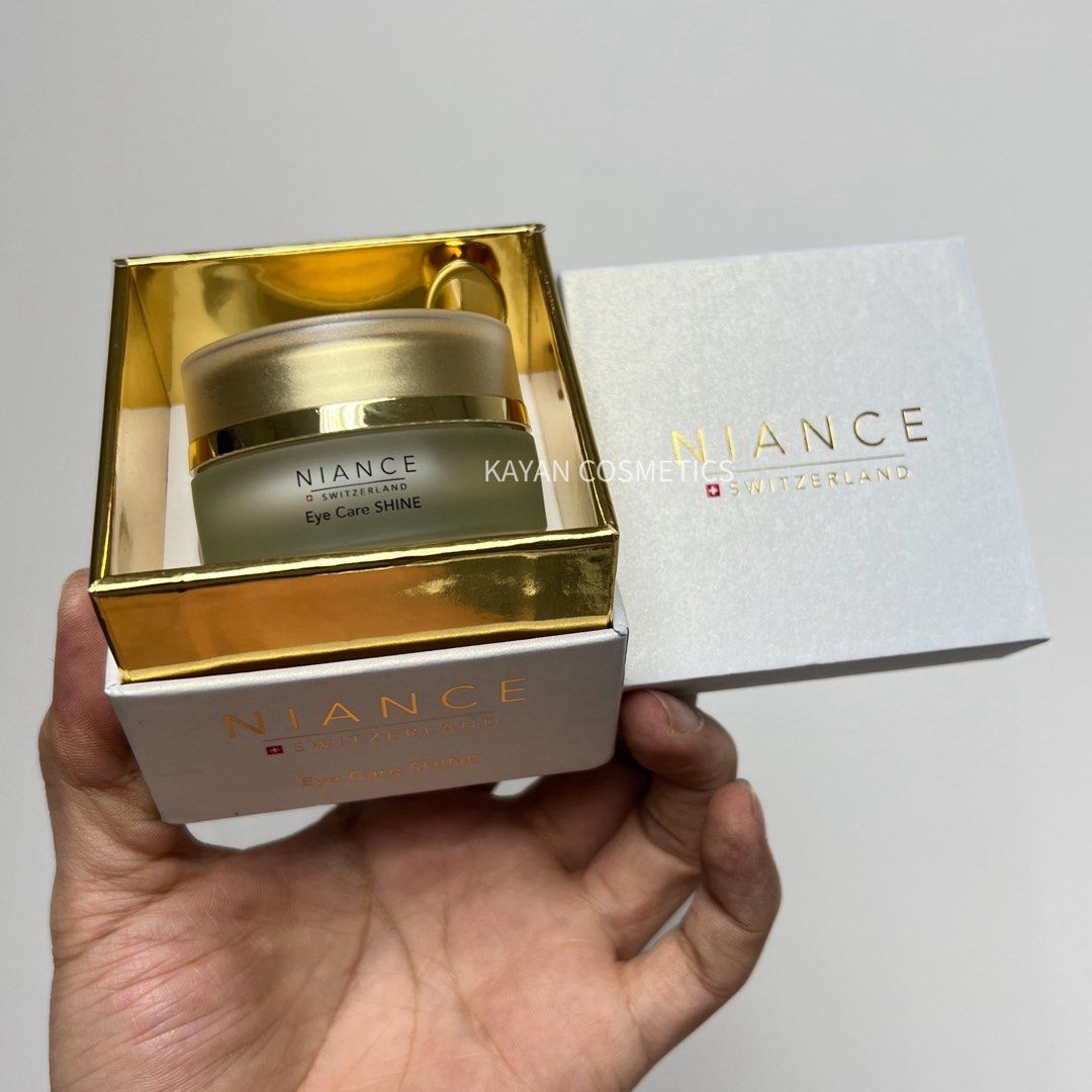 包順豐 瑞士 NIANCE 妮瑞斯 冰川新生閃耀眼霜 撫紋緊致淚溝淡化黑眼圈15ml Eye Care SHINE NIANCE #SWITZERLAND Eye Care SHINE